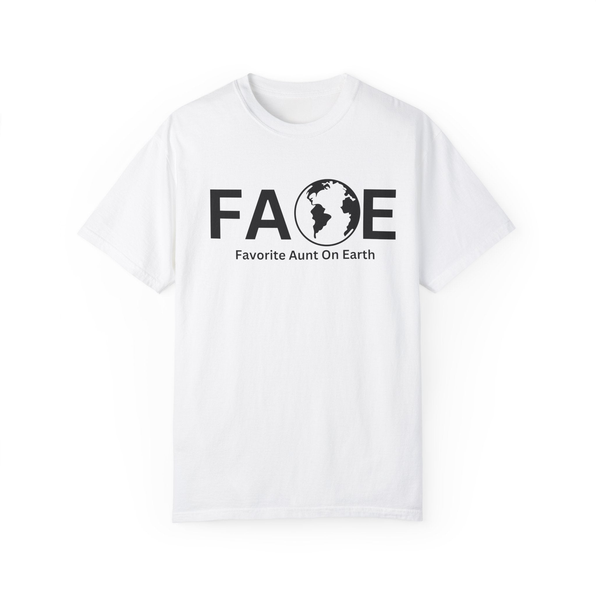 Favorite Aunt On Earth T-Shirt - (FAOE) Logo Tee for Women