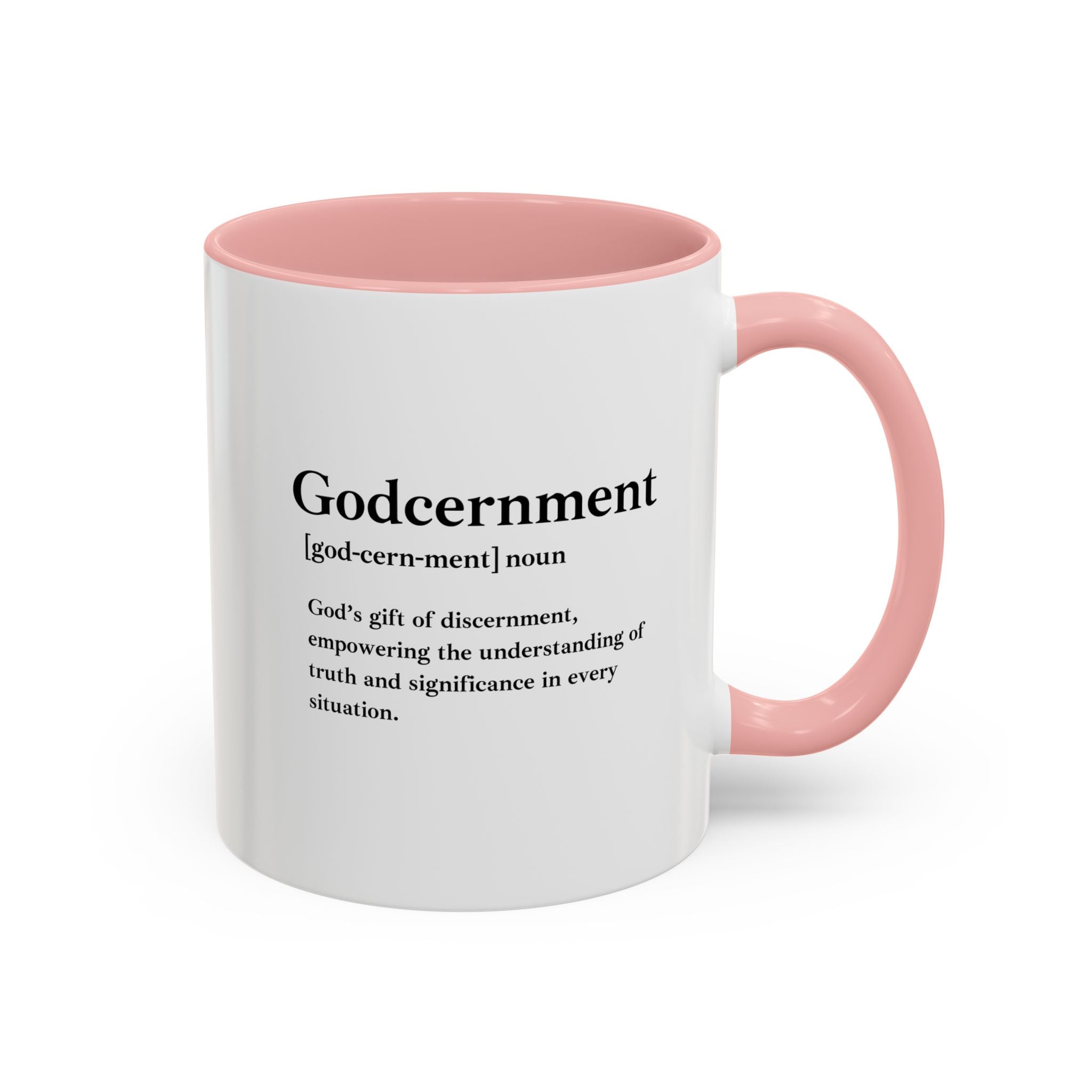 Godcernment Accent Coffee Mug (11oz, 15oz)