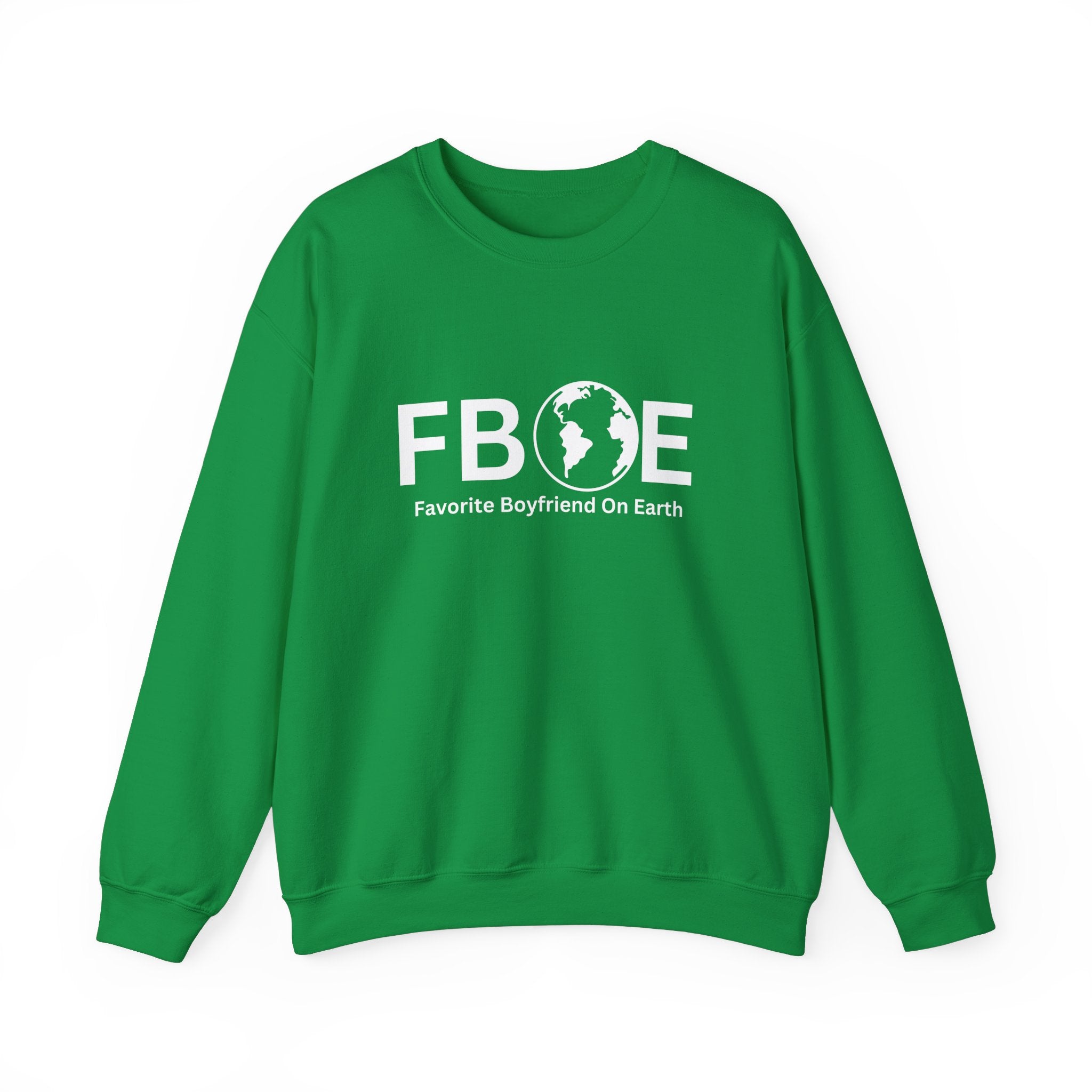 Favorite Boyfriend On Earth (FBOE) Unisex Heavy Blend™ Crewneck Sweatshirt – Cozy Cotton-Polyester Blend
