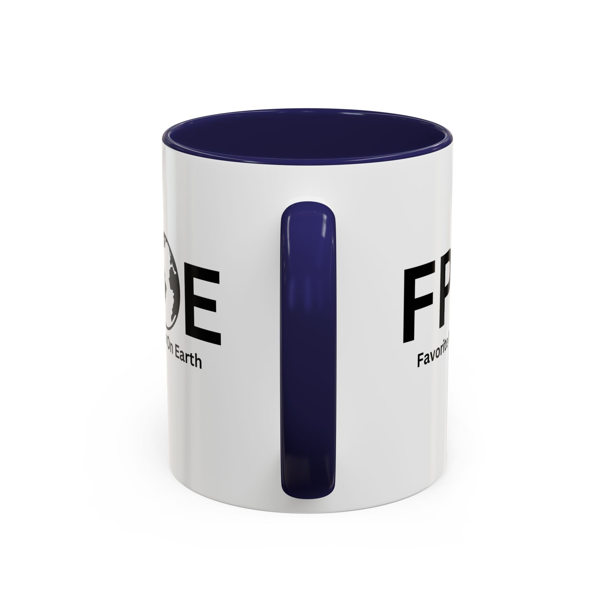Favorite Person On Earth (FPOE) Accent Coffee Mug (11oz, 15oz)