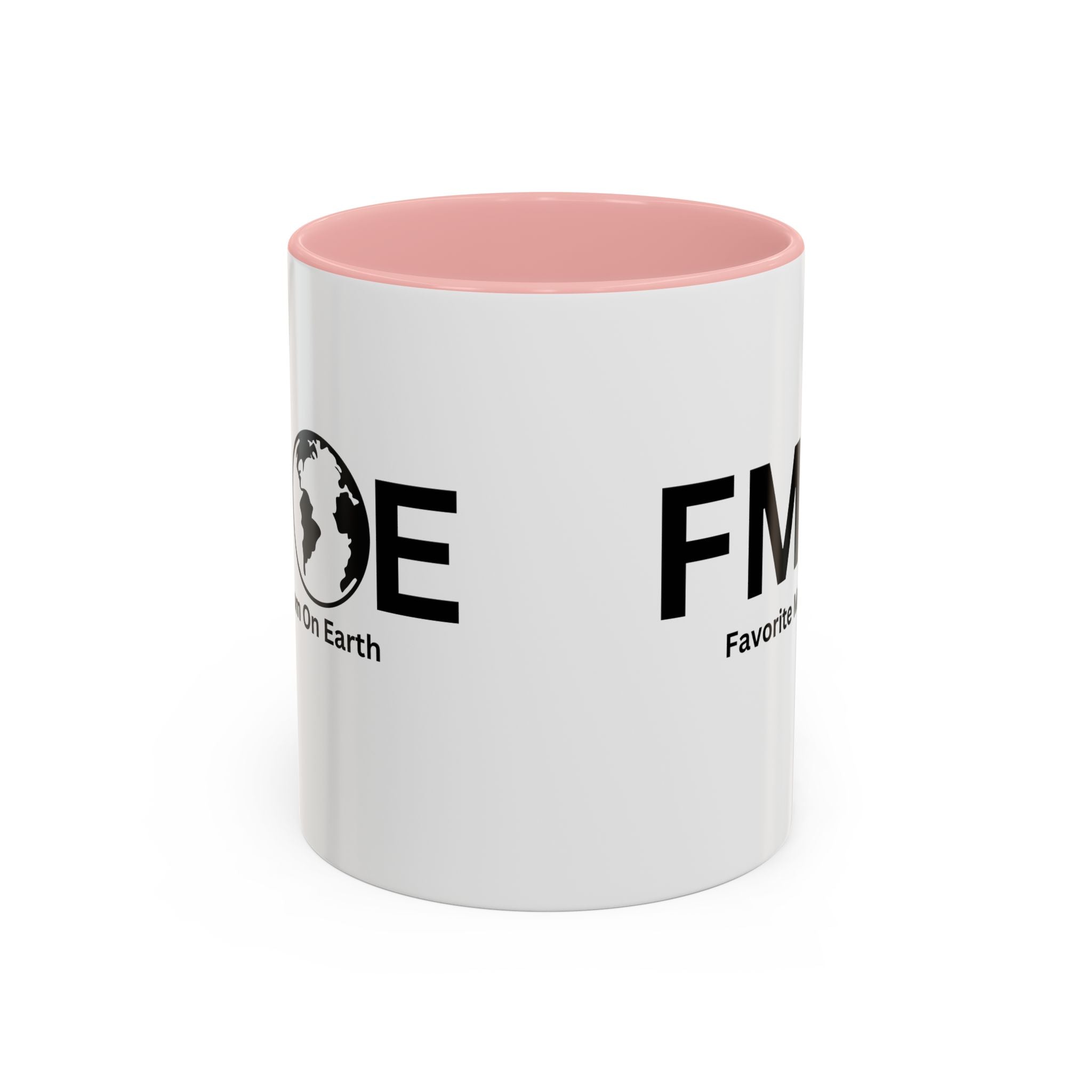Favorite Mom On Earth (FMOE) Accent Coffee Mug (11oz, 15oz)