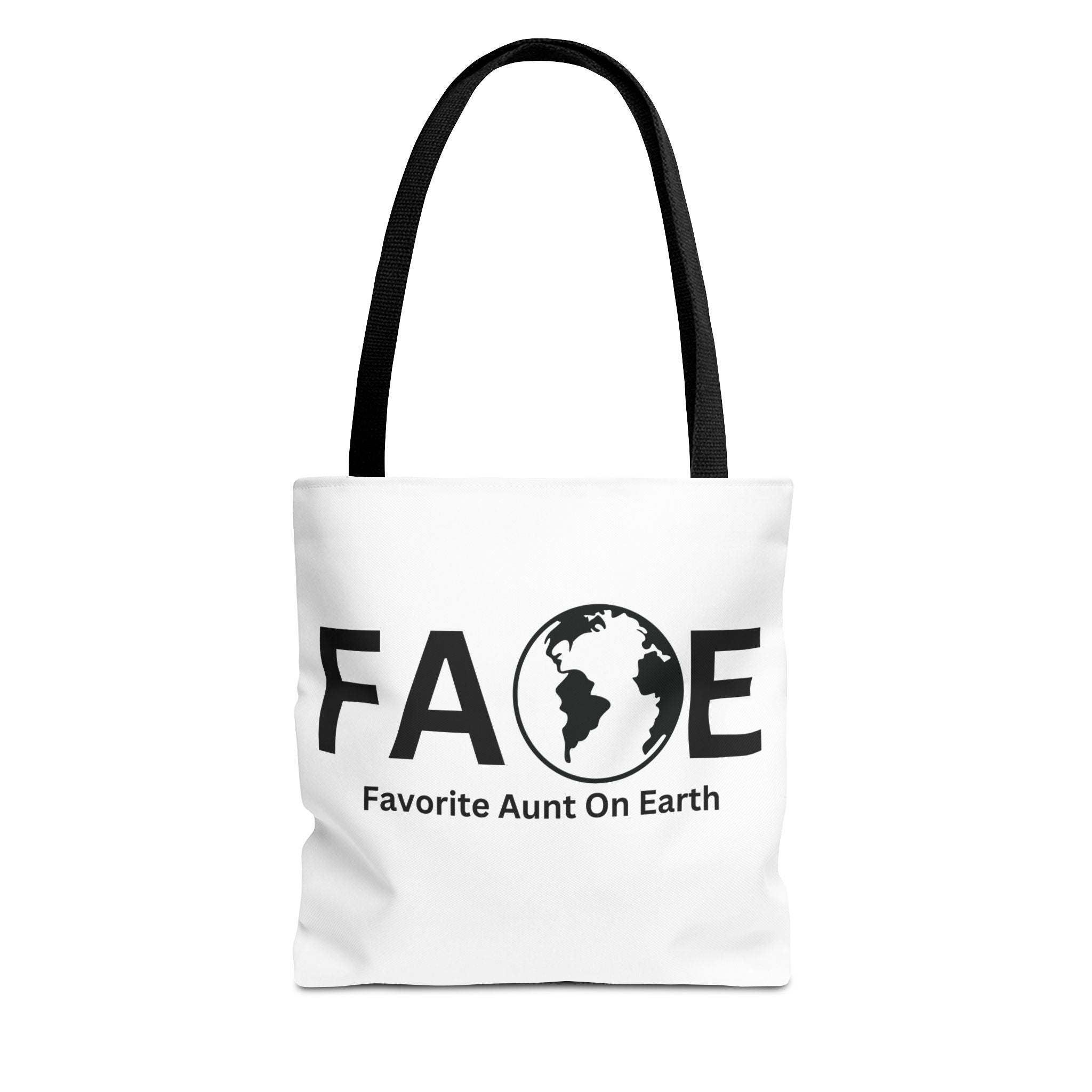 Favorite Aunt On Earth (FAOE) Tote Bag - Custom Printed Stylish and Functional Tote