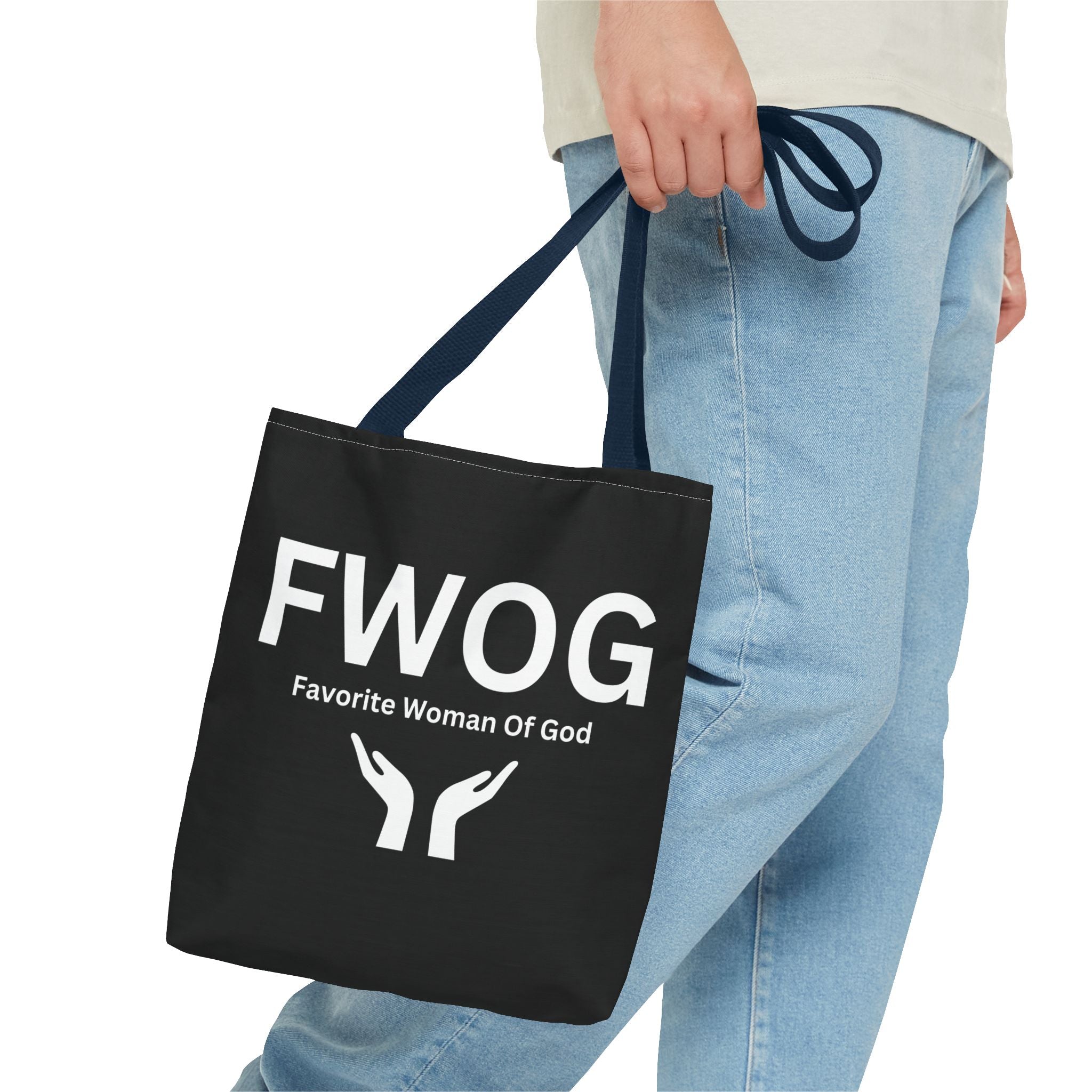 Favorite Woman of God (FWOG) Tote Bag - Custom Printed Stylish and Functional Tote