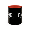 Favorite Mom On Earth (FMOE) Accent Coffee Mug (11oz, 15oz)