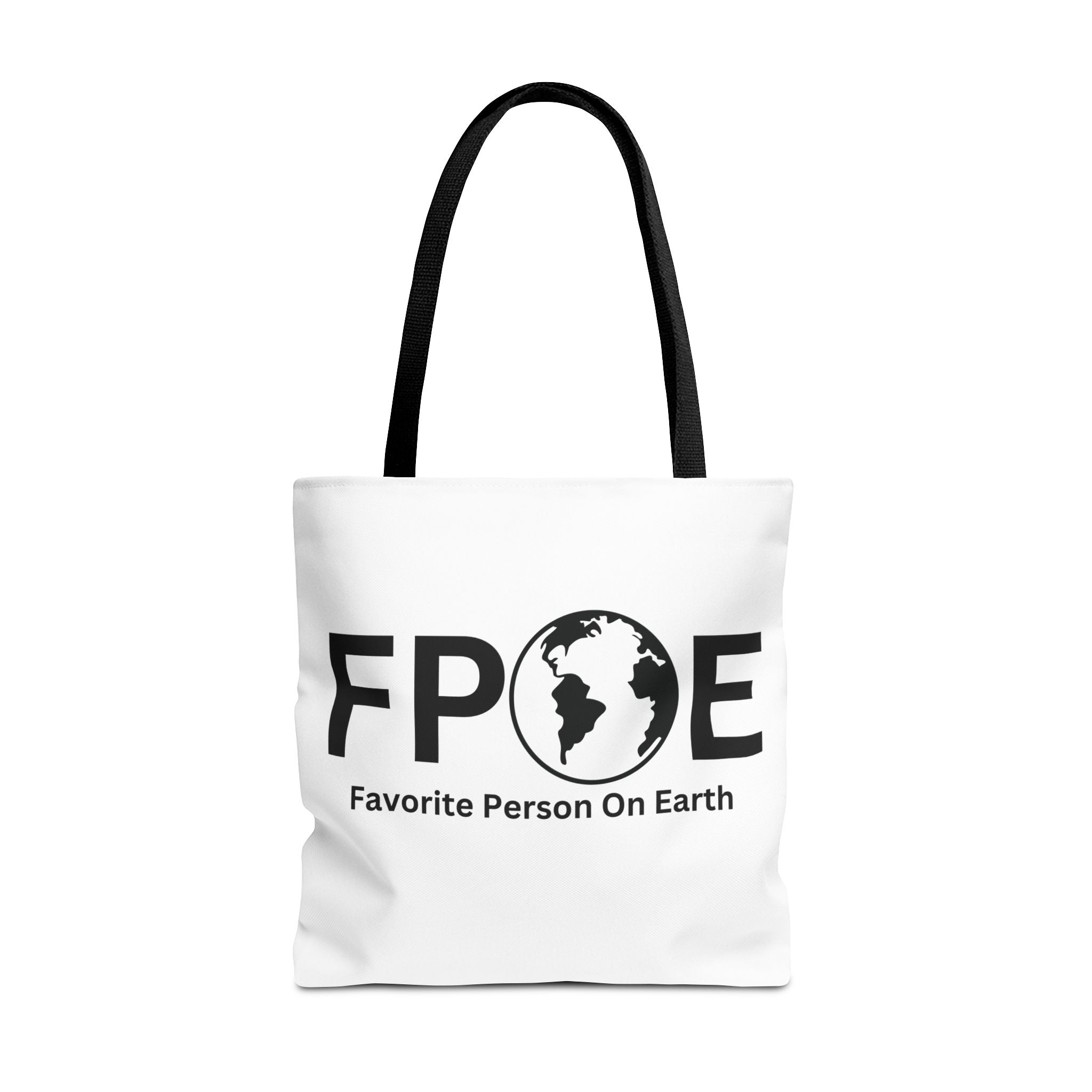 Favorite Person On Earth (FPOE) Tote Bag - Custom Printed Stylish and Functional Tote