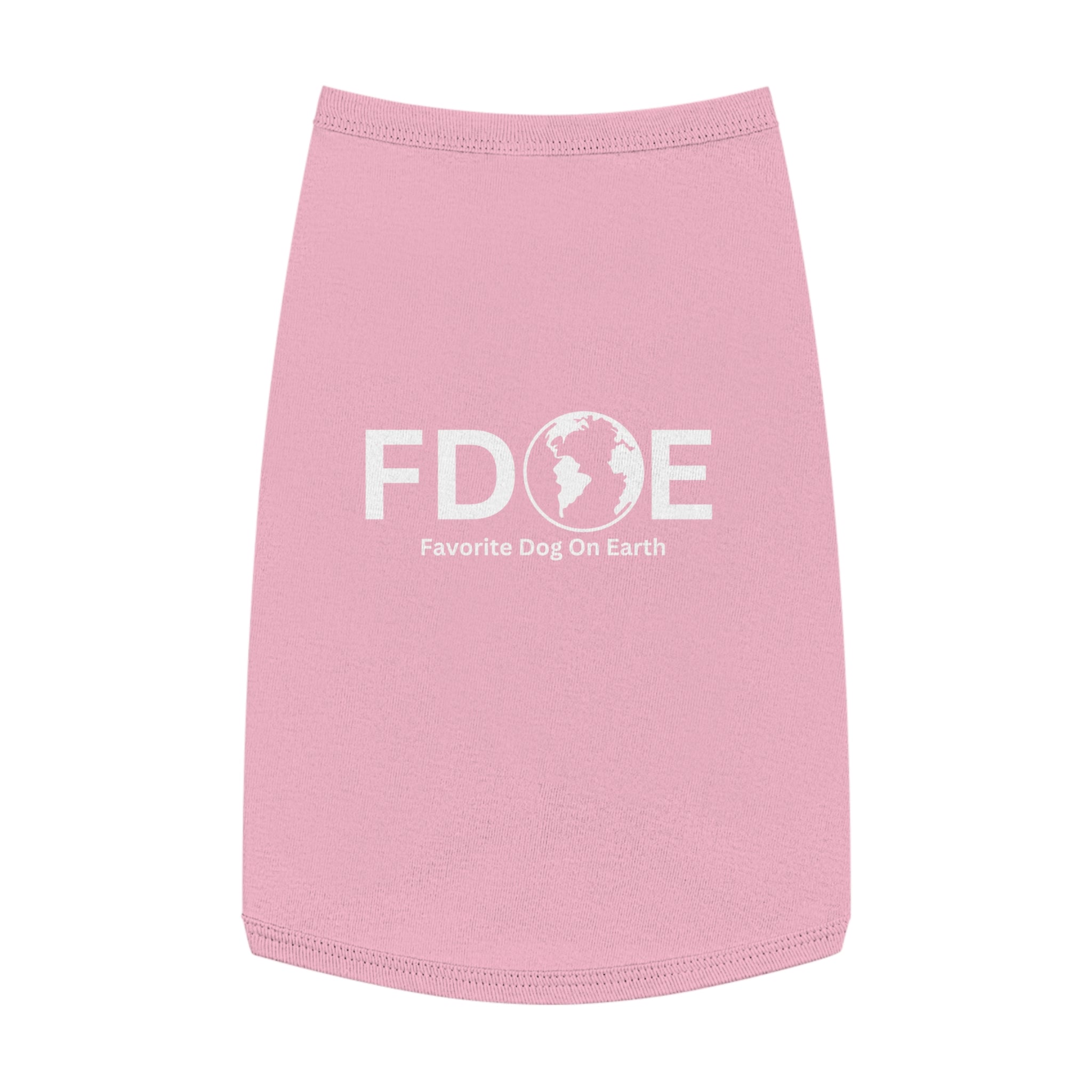 Favorite Dog On Earth (FDOE) - Custom Pet Tank Top