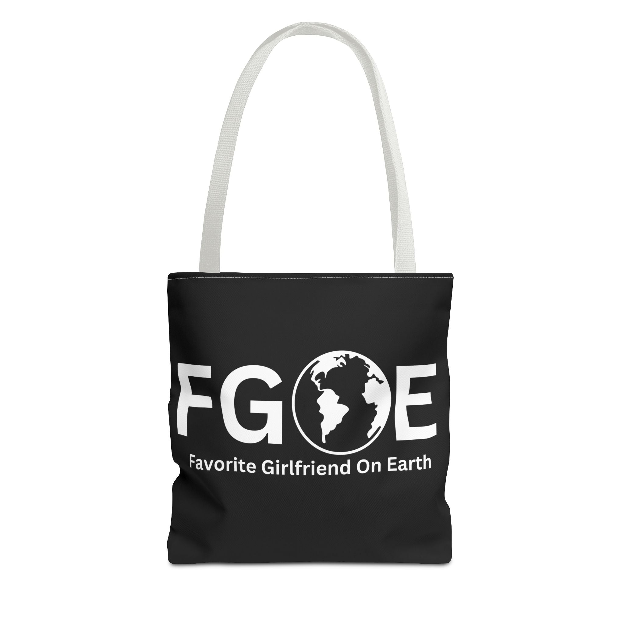 Favorite Girlfriend On Earth (FGOE) Tote Bag - Custom Printed Stylish and Functional Tote