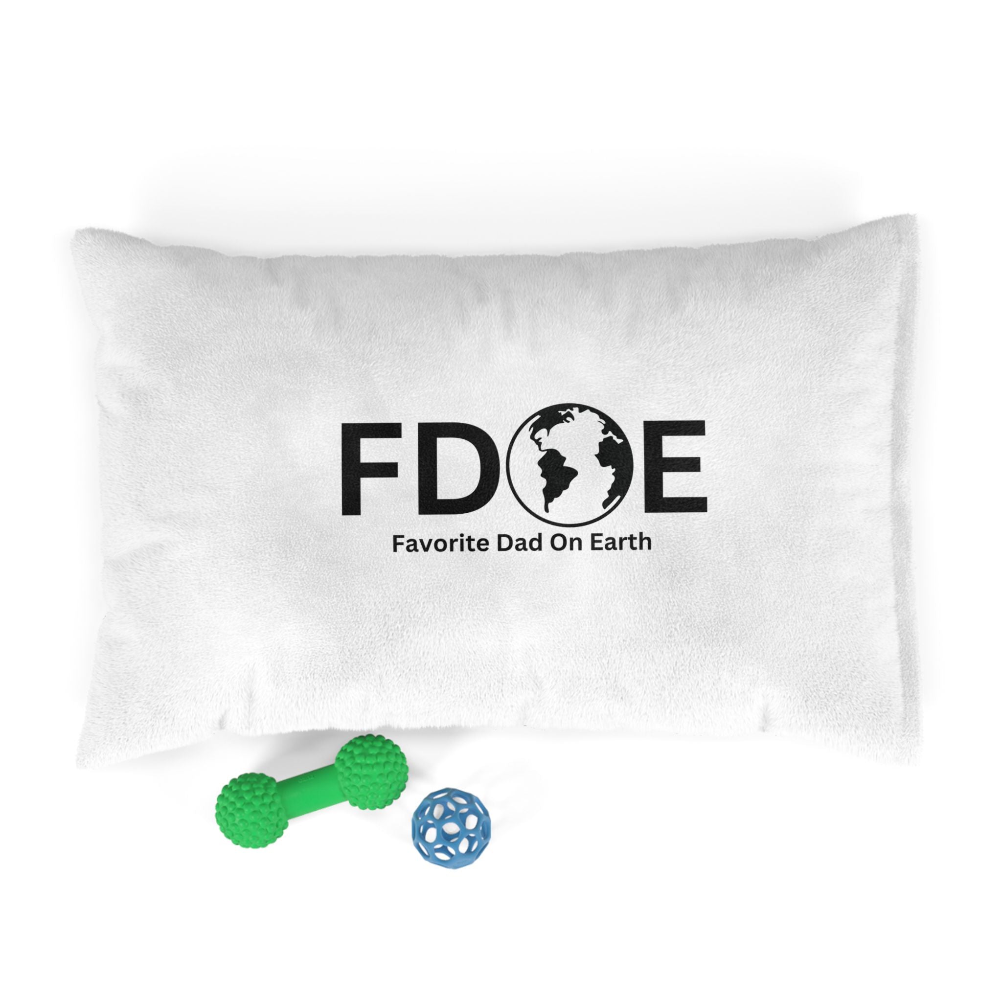 Favorite Dog On Earth (FDOE) Custom Pet Bed - Cozy and Stylish Dog Nest