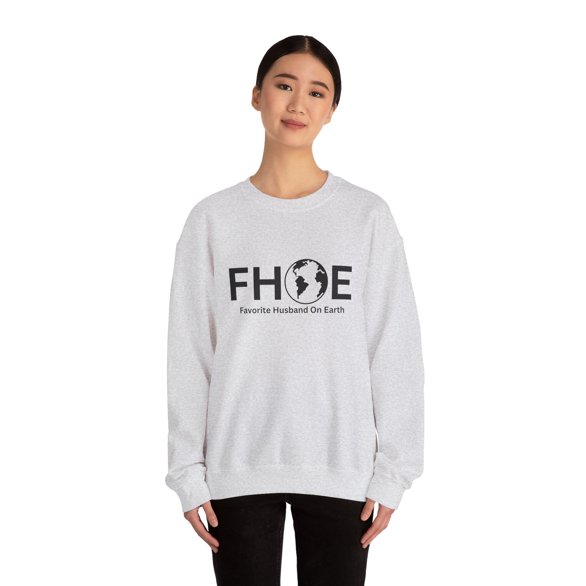 Favorite Husband On Earth (FHOE) Sweatshirt – Unisex Heavy Blend™ Crewneck