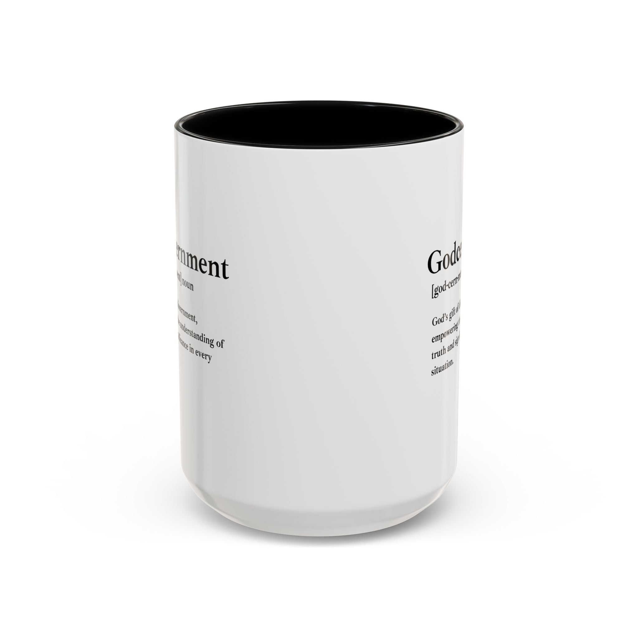 Godcernment Accent Coffee Mug (11oz, 15oz)