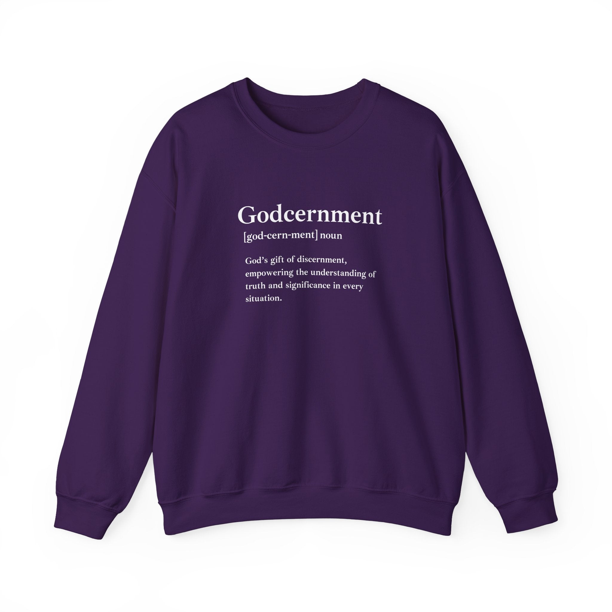 Godcernment Unisex Heavy Blend™ Crewneck Sweatshirt