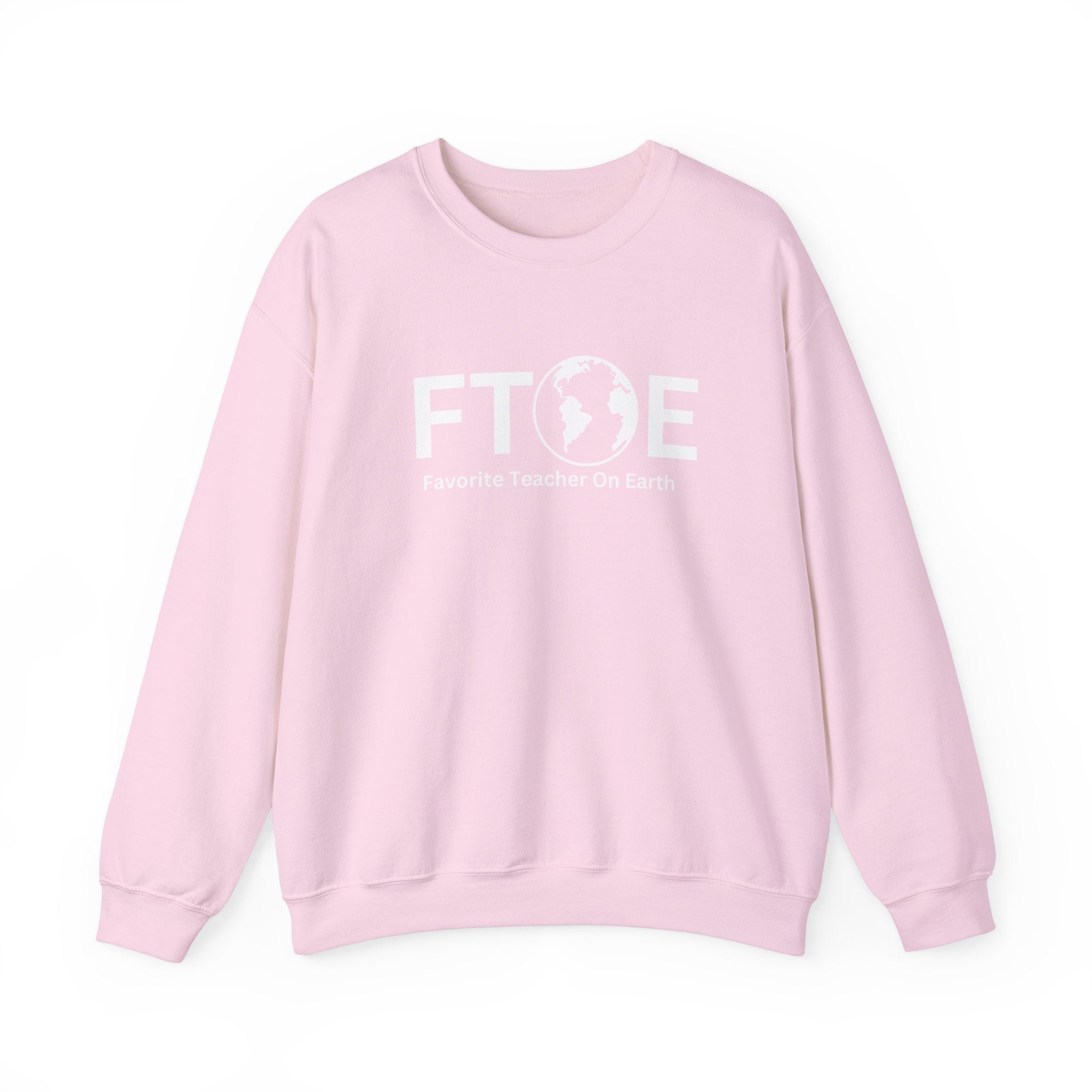 Favorite Teacher On Earth (FTOE) - Unisex Heavy Blend Crewneck Sweatshirt
