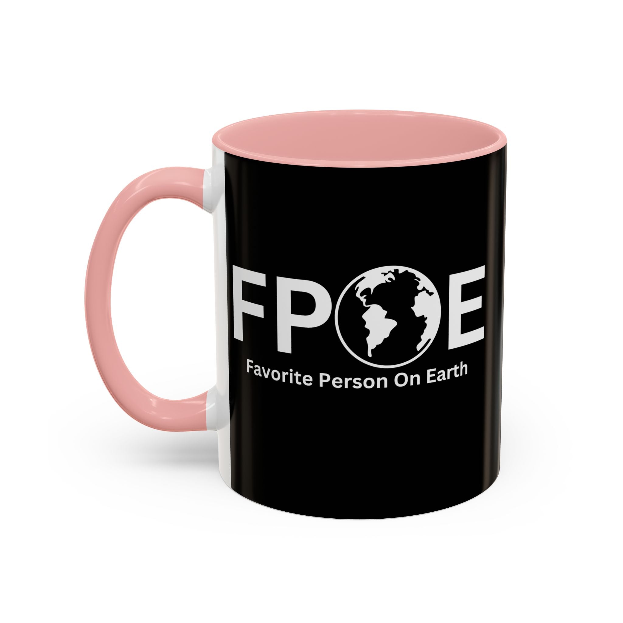 Favorite Person On Earth (FPOE) Accent Coffee Mug (11oz, 15oz)