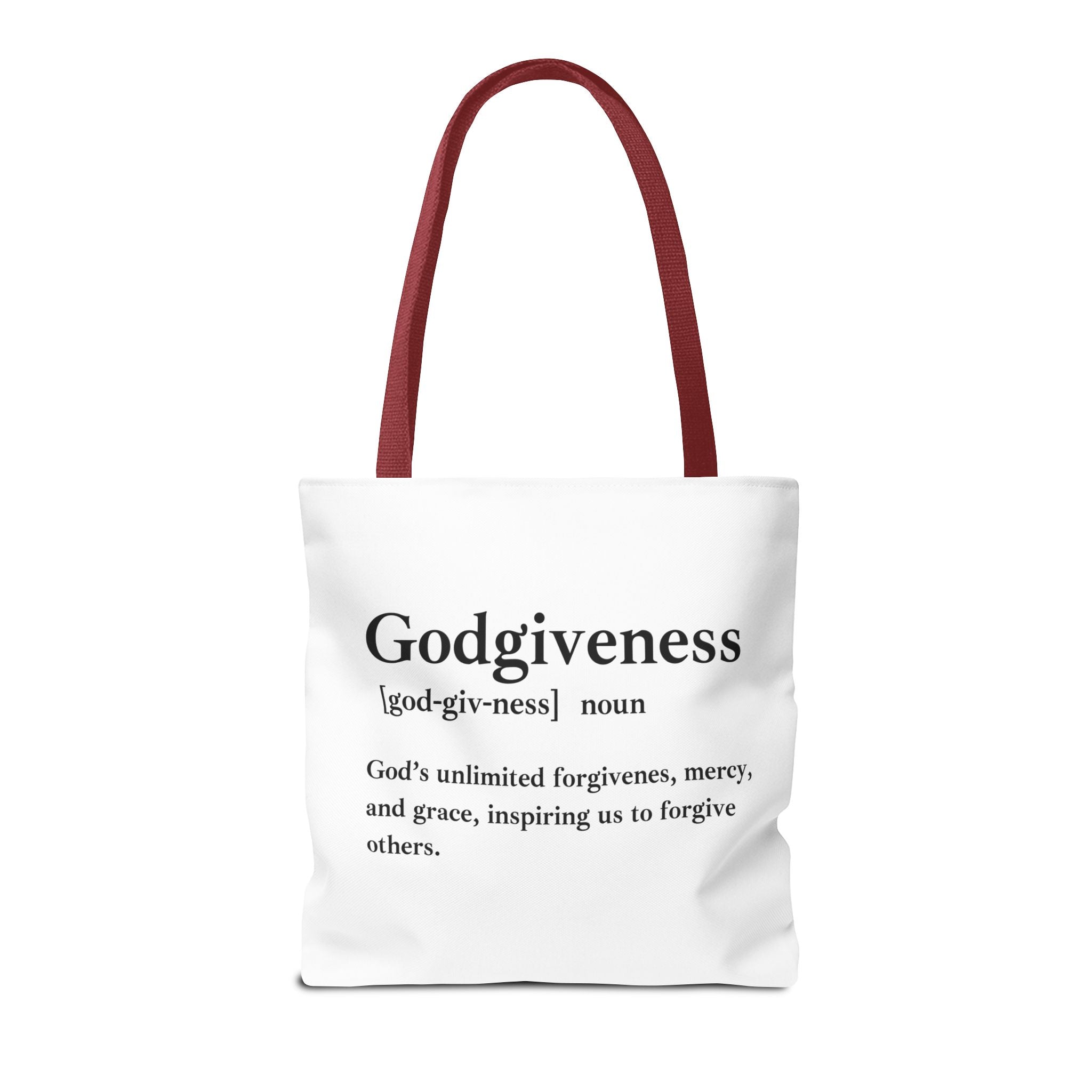 Godgiveness Tote Bag - Custom Printed Stylish and Functional Tote