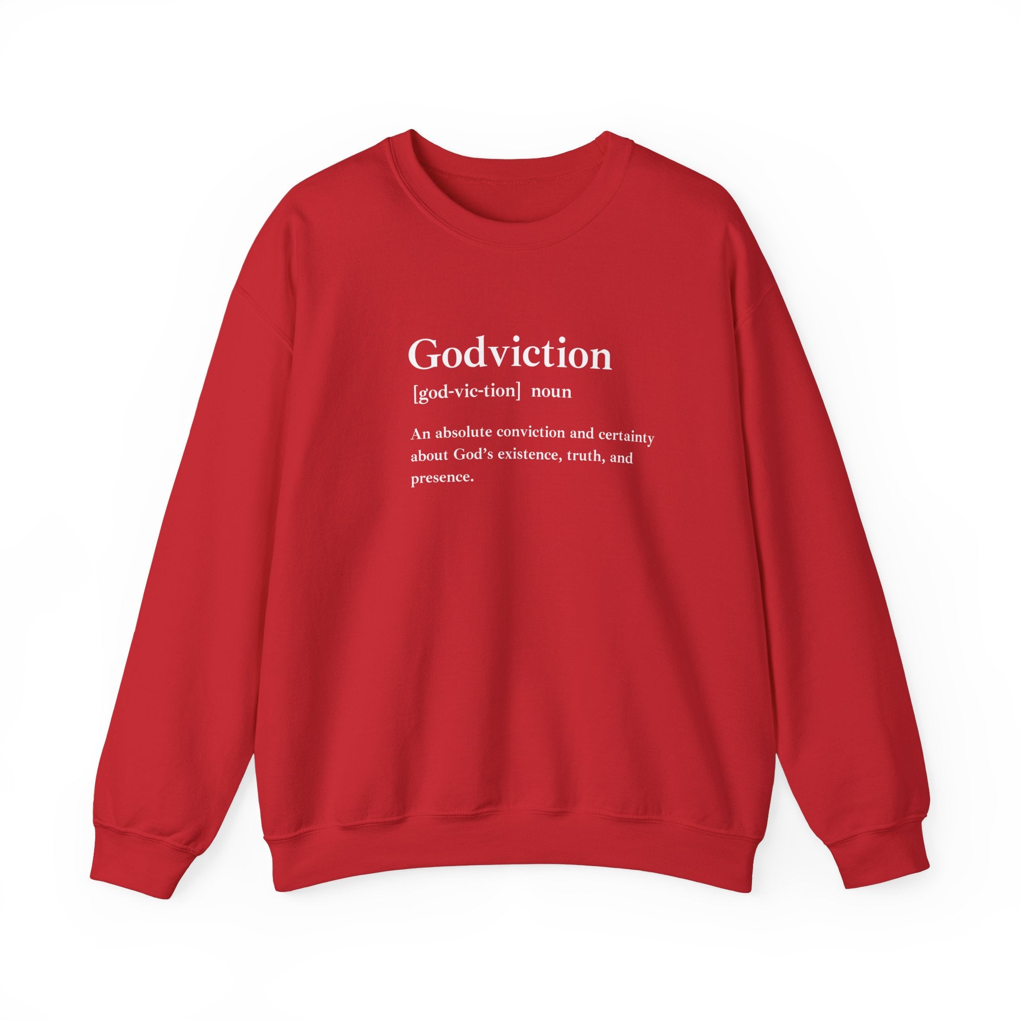 Godviction Unisex Heavy Blend™ Crewneck Sweatshirt