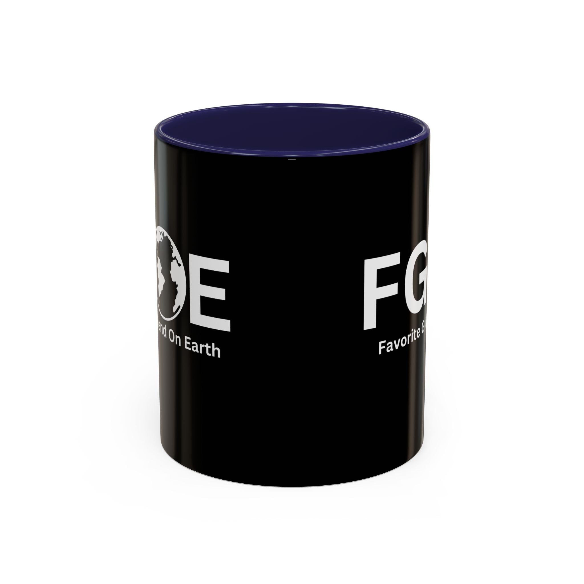 Favorite Girlfriend On Earth (FGOE) Accent Coffee Mug (11oz, 15oz)