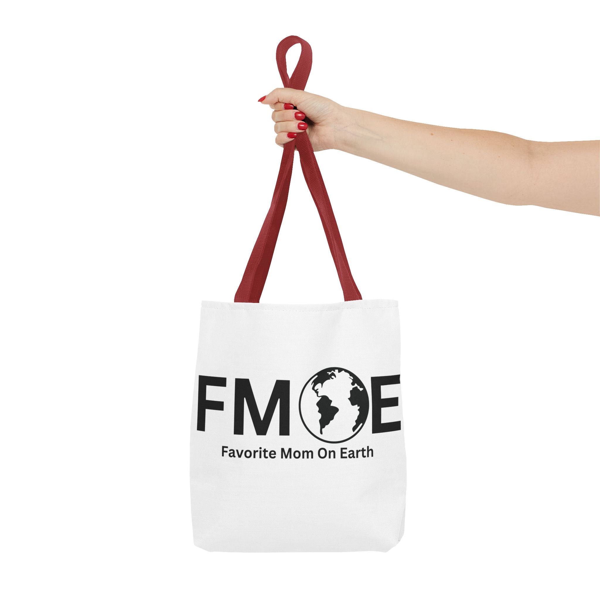 Favorite Mom On Earth (FMOE) Tote Bag- Custom Printed Stylish and Functional Tote