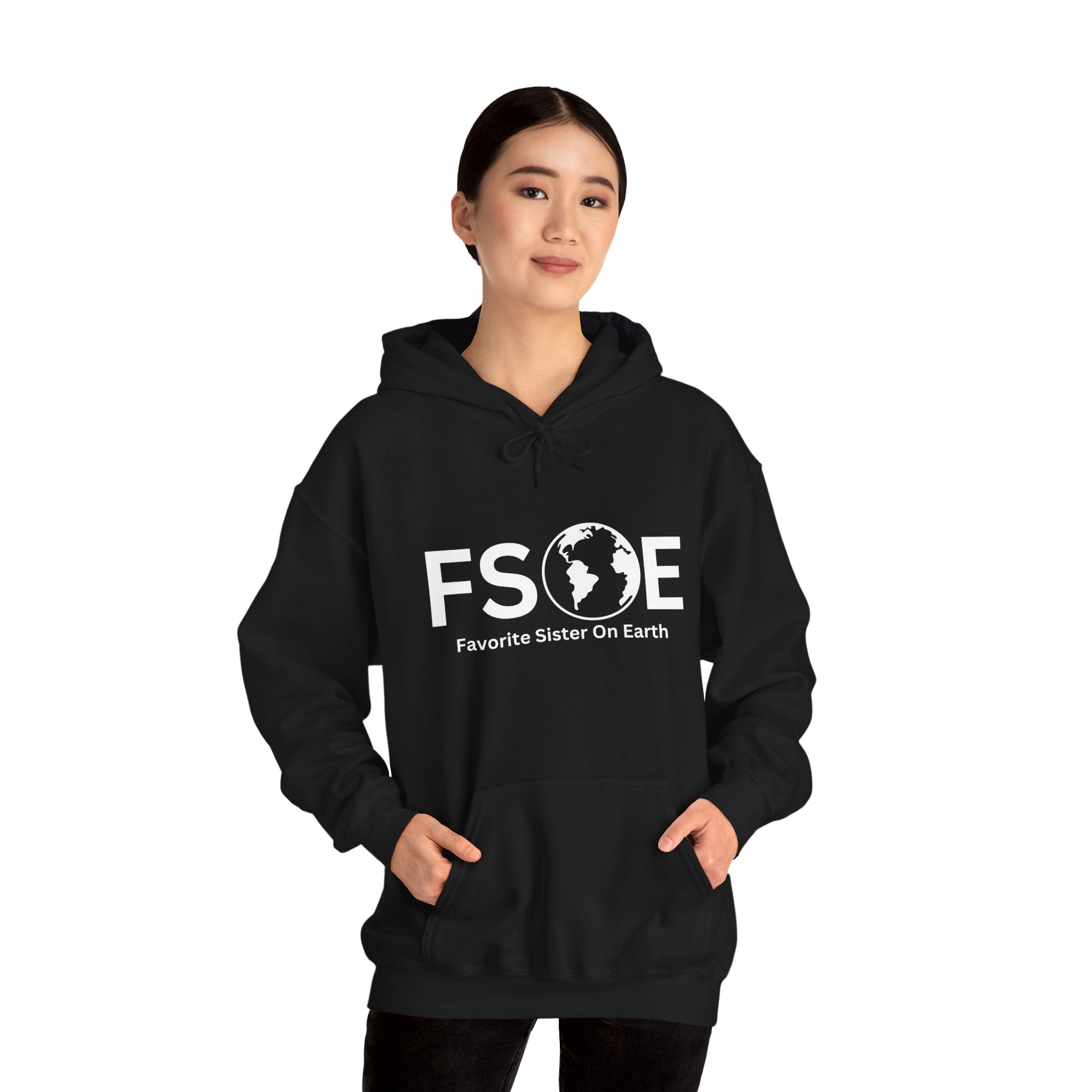 Favorite Sister On Earth (FSOE) Unisex Heavy Blend™ Hooded Sweatshirt