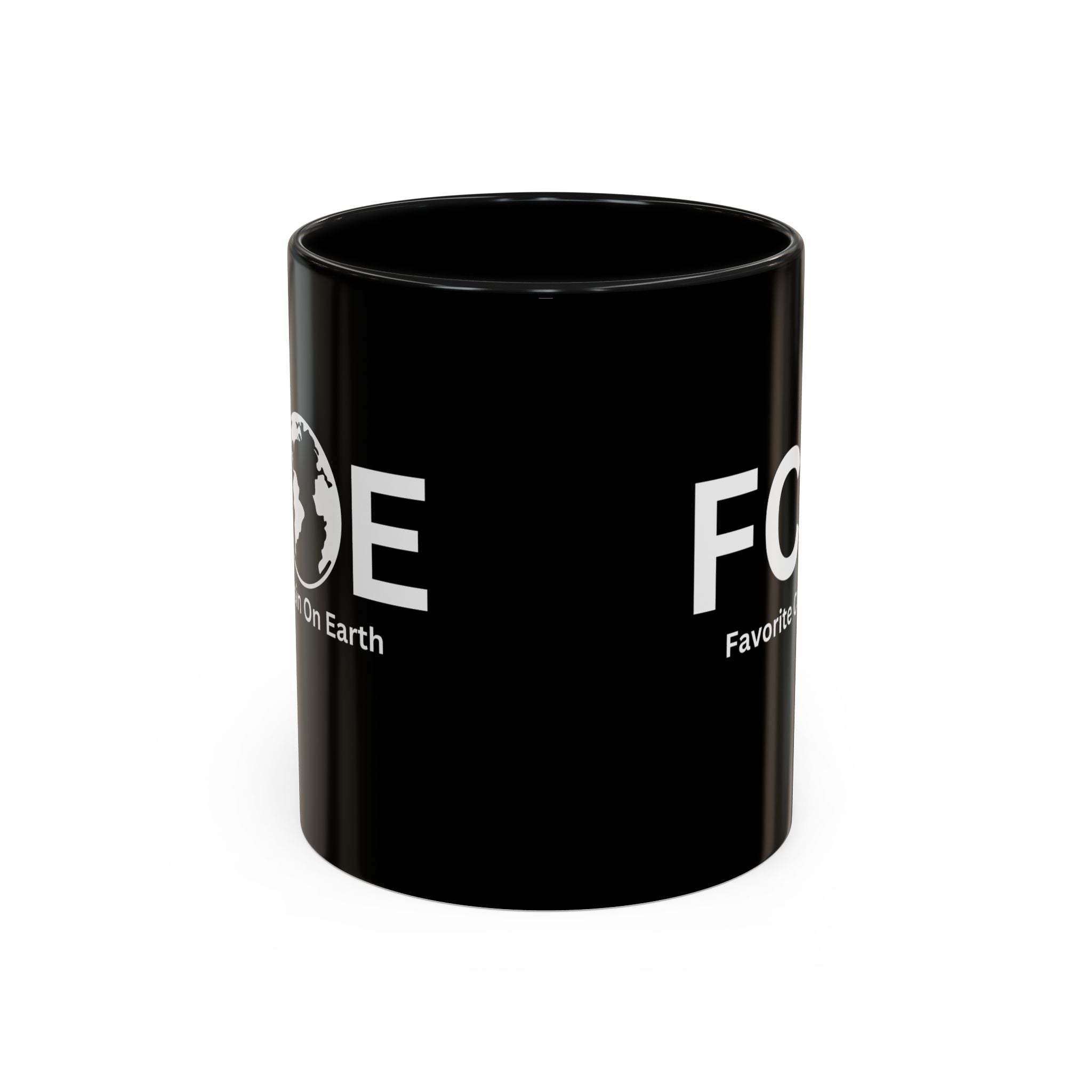 Favorite Cousin On Earth (FCOE) Accent Coffee Mug (11oz, 15oz)