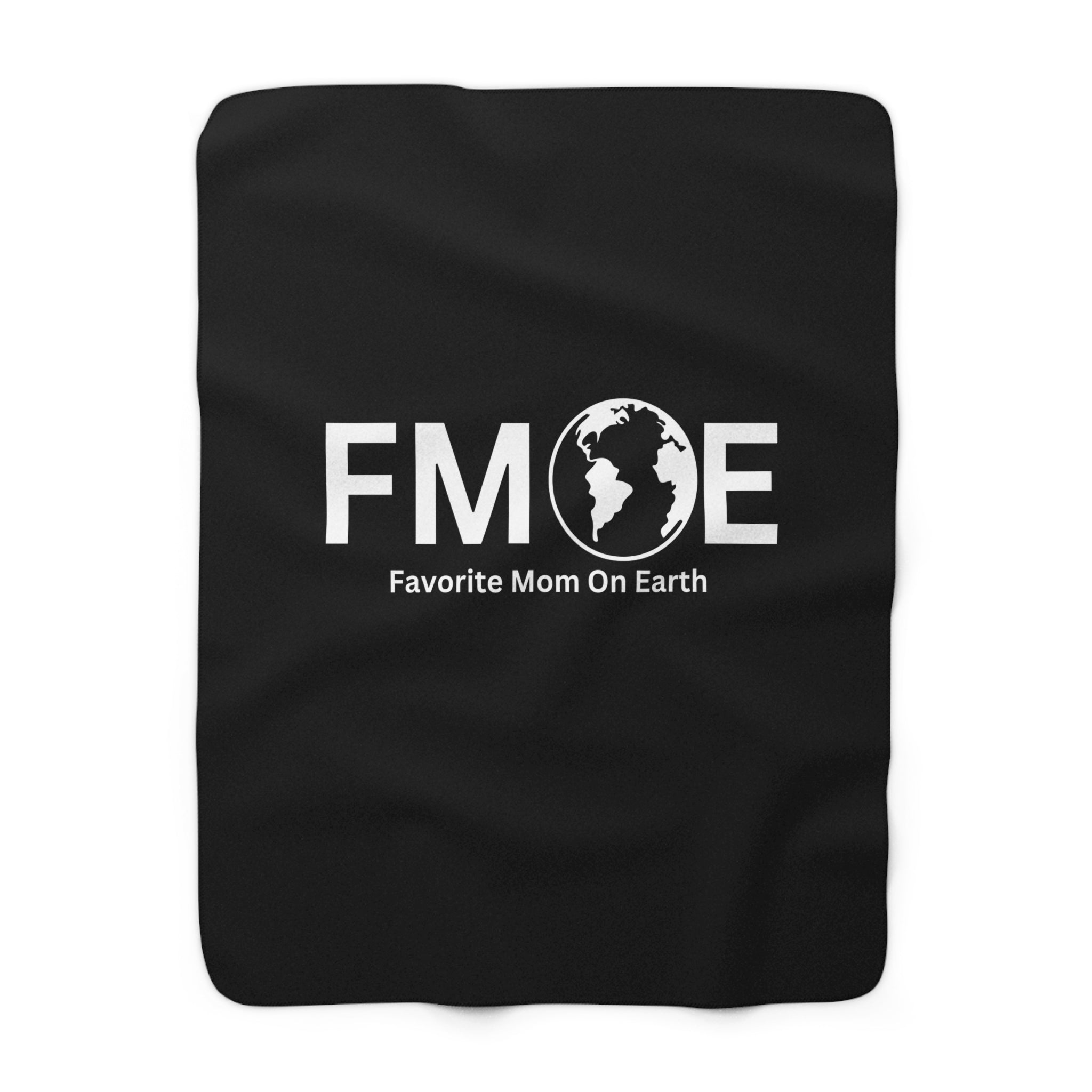 FMOE Sherpa Fleece Blanket - Favorite Mom On Earth