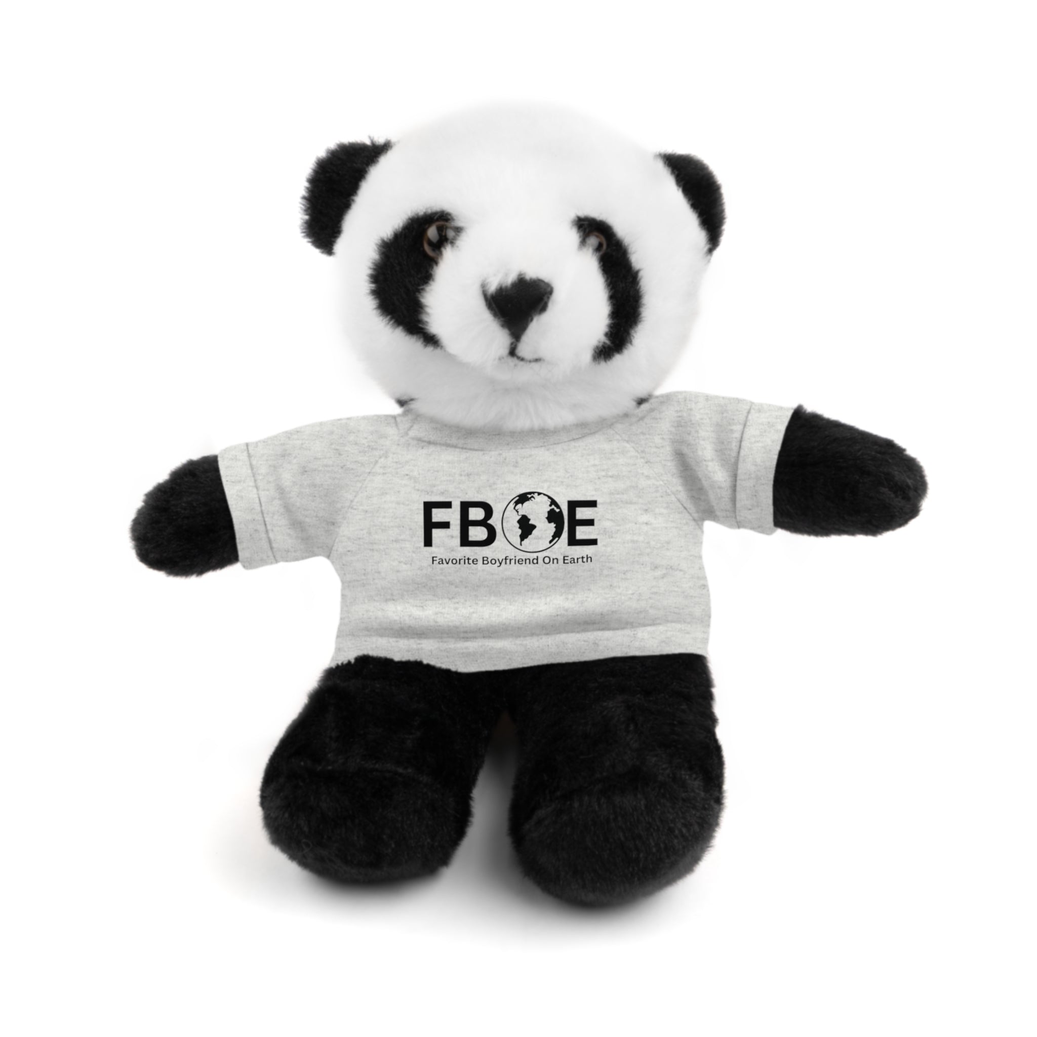 Stuffed Animal Gift – Favorite Boyfriend on Earth (FBOE)– Customizable T-Shirt & Animal