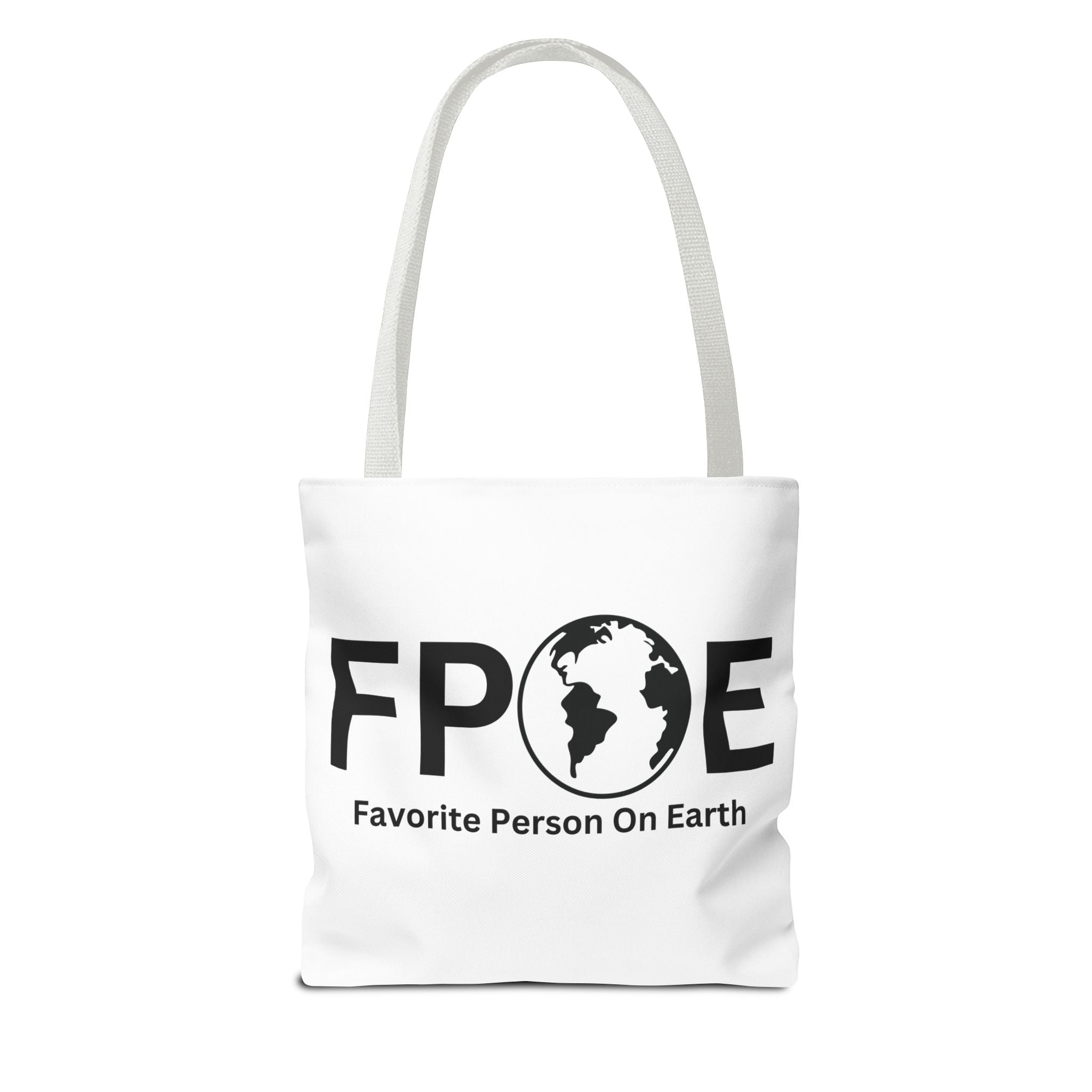 Favorite Person On Earth (FPOE) Tote Bag - Custom Printed Stylish and Functional Tote