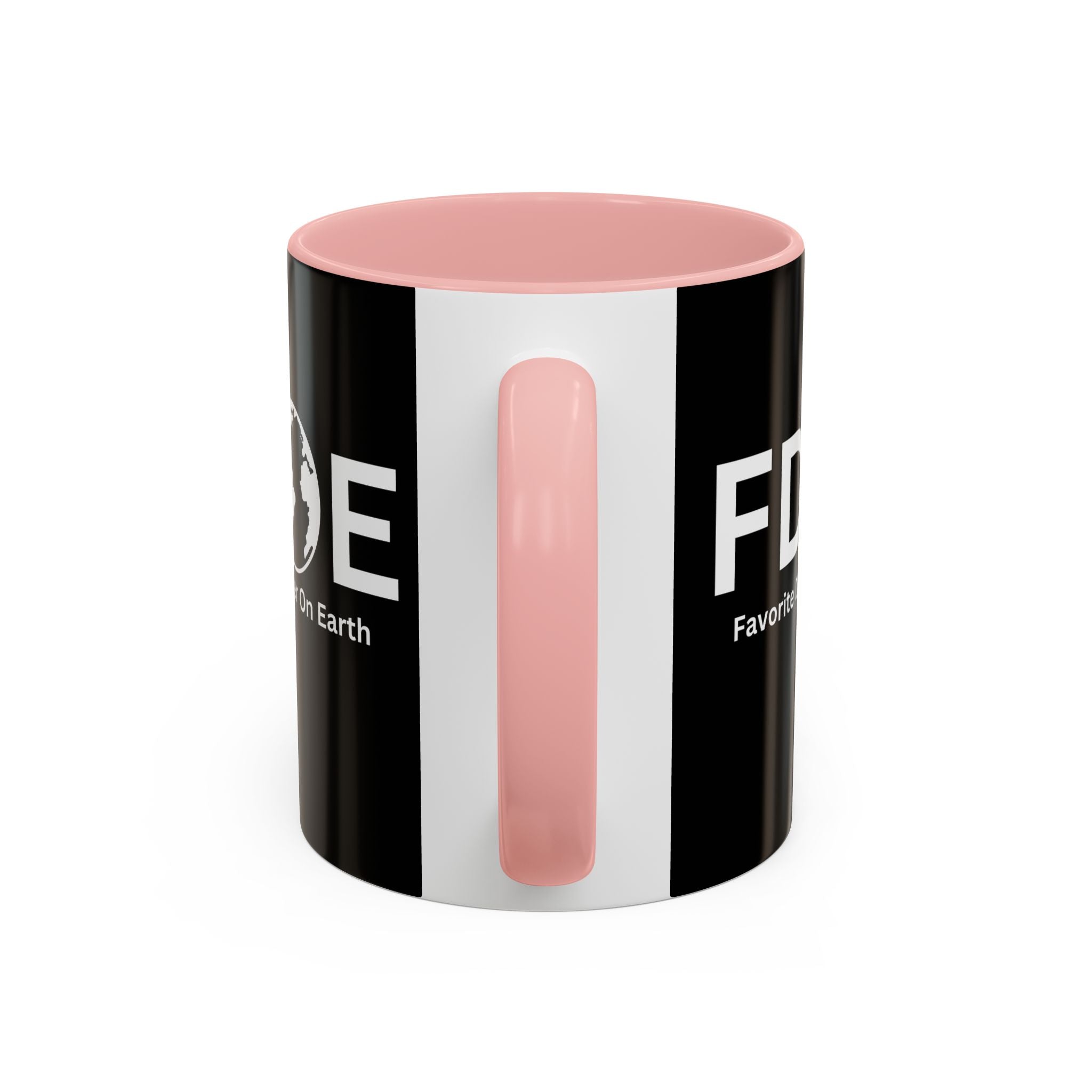 Favorite Daughter On Earth (FDOE) Accent Coffee Mug (11oz, 15oz)