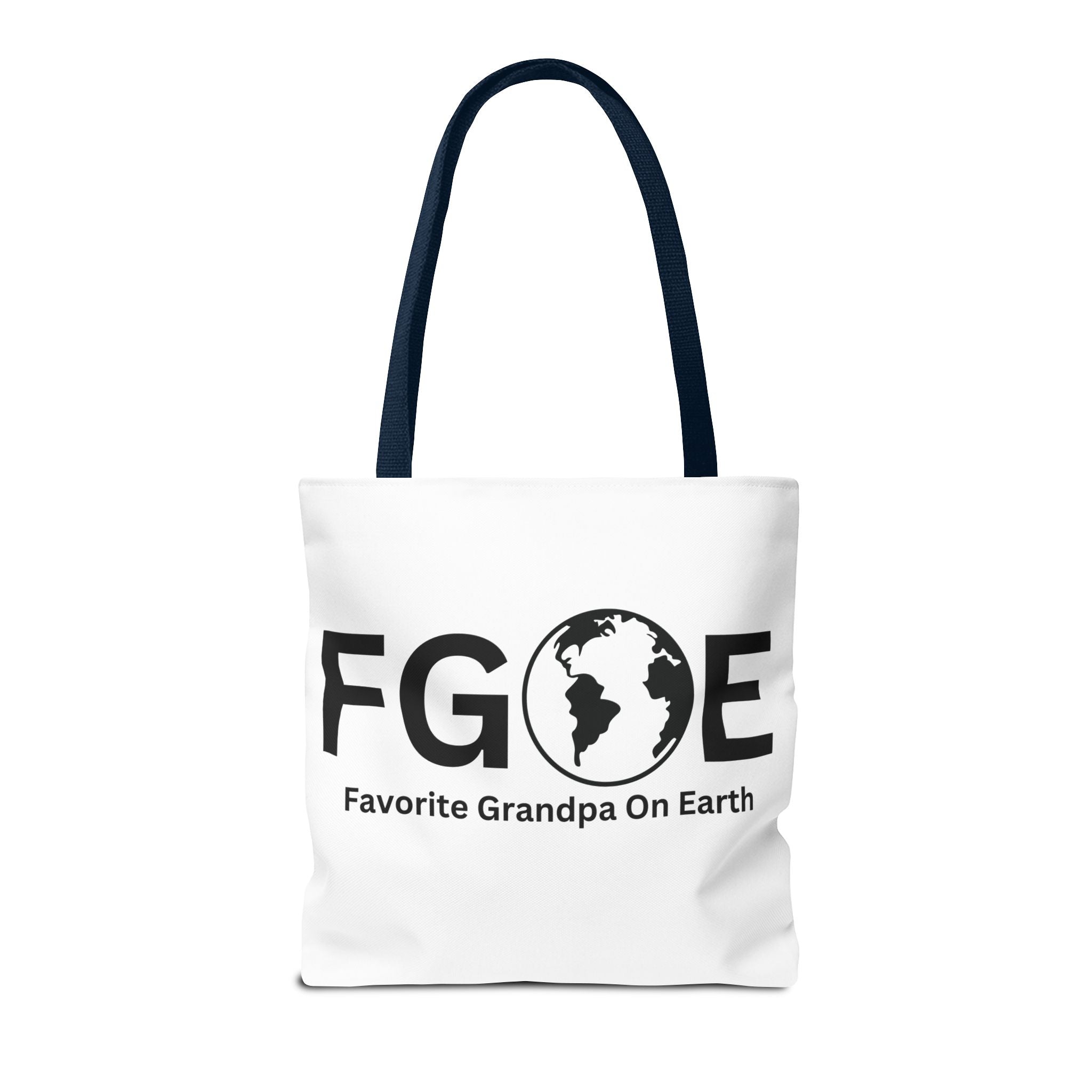 Favorite Grandpa On Earth (FGOE) Tote Bag - Custom Printed Stylish and Functional Tote