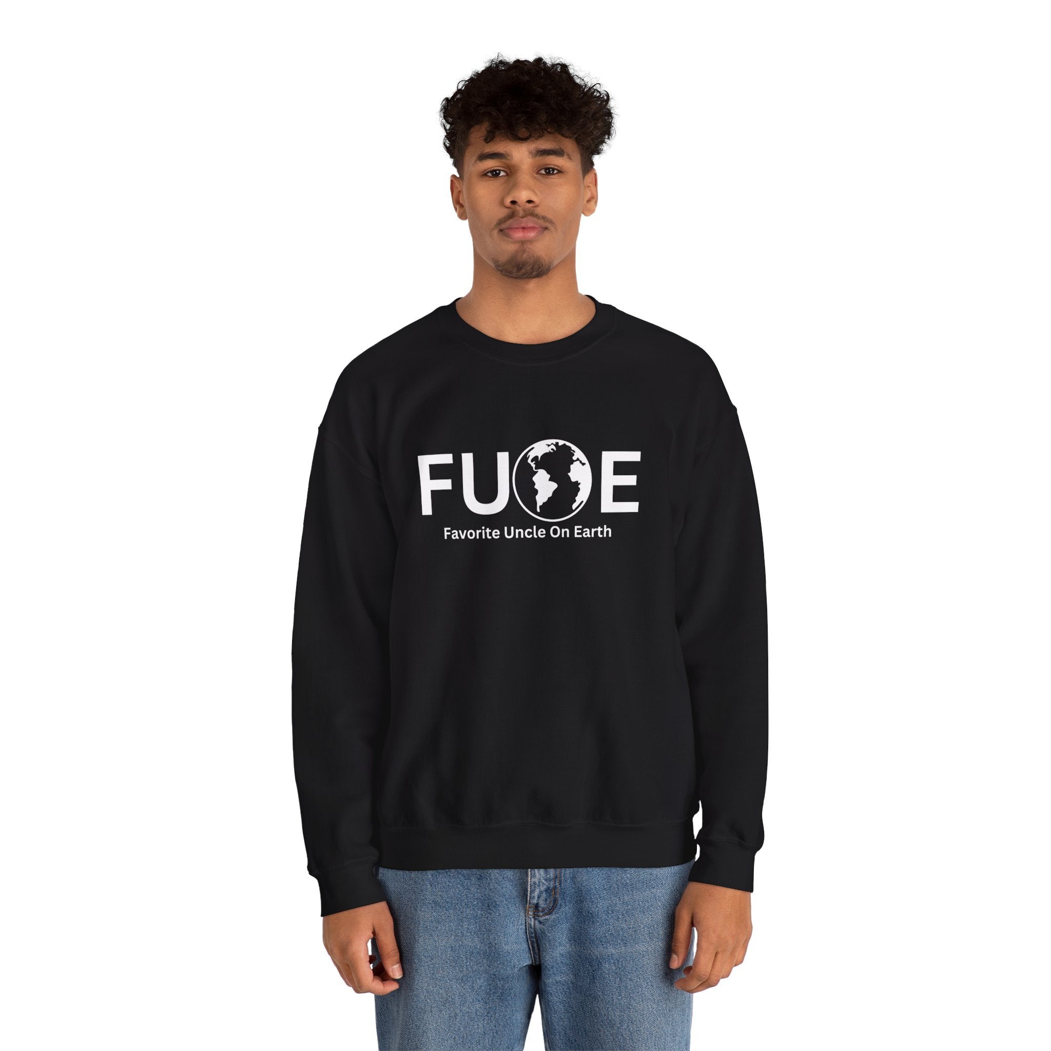 Favorite Uncle On Earth (FUOE) Unisex Heavy Blend™ Crewneck Sweatshirt