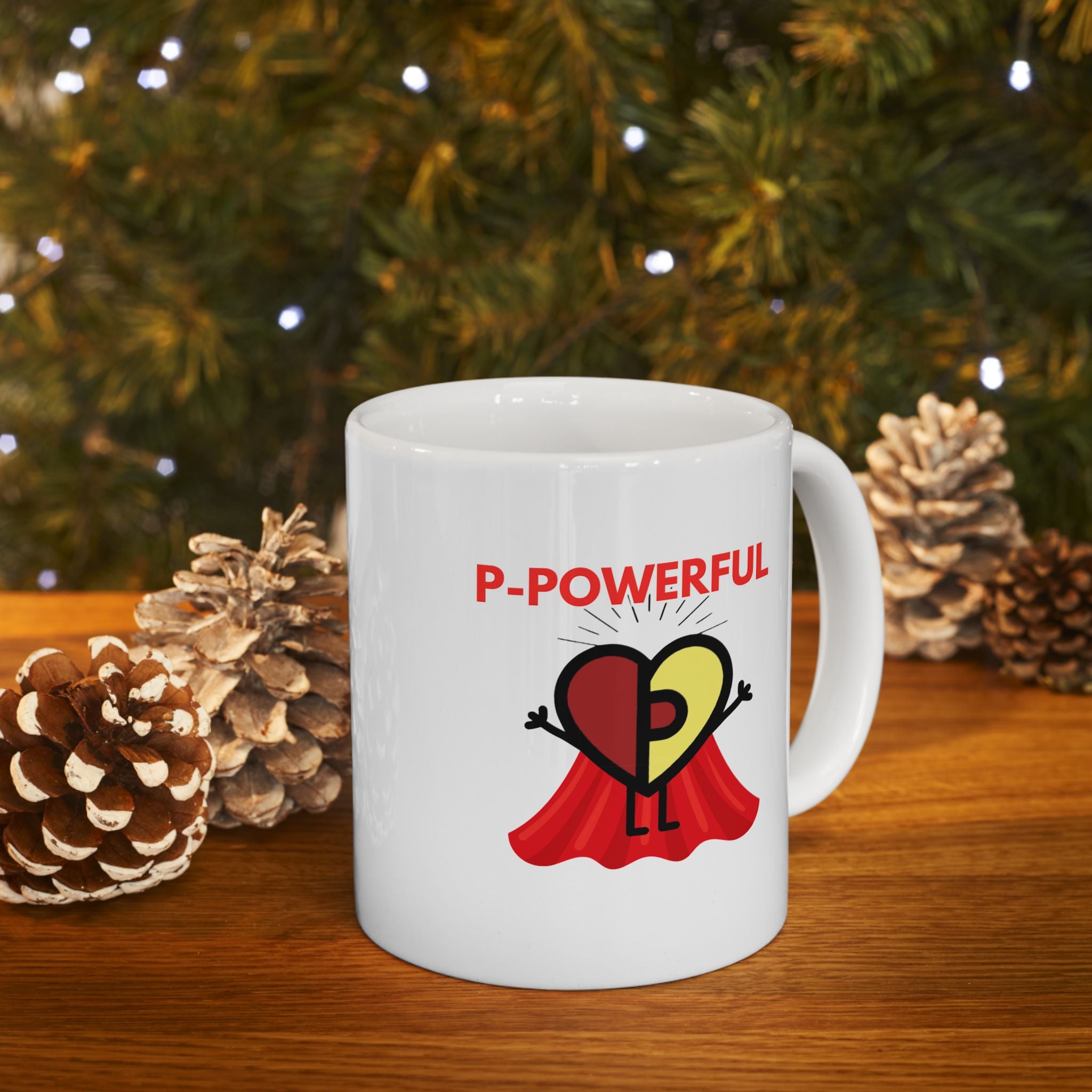 PJ Powerful Accent Coffee Mug (11oz, 15oz)