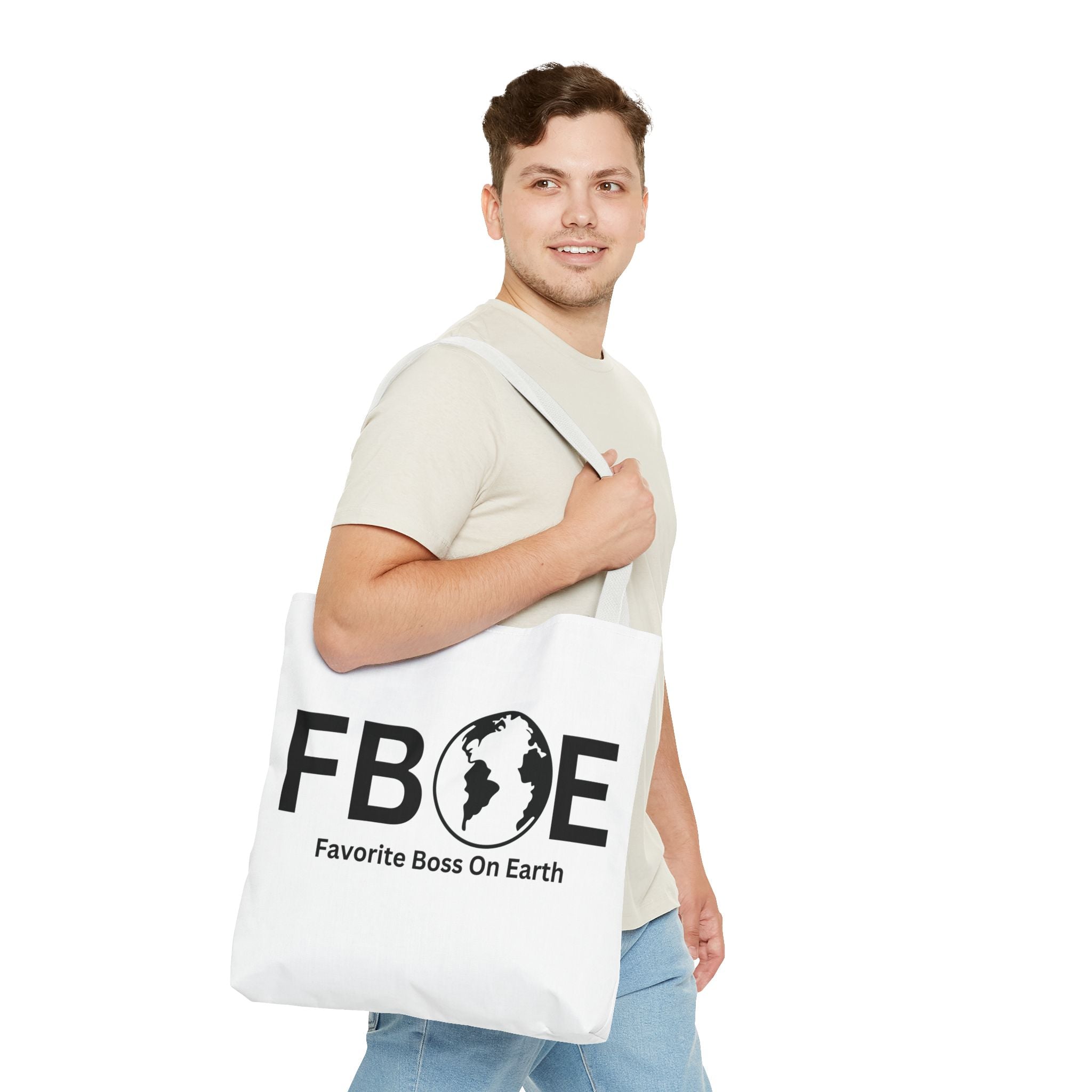 Favorite Boss On Earth (FBOE) Tote Bag - Custom Printed Stylish and Functional Tote