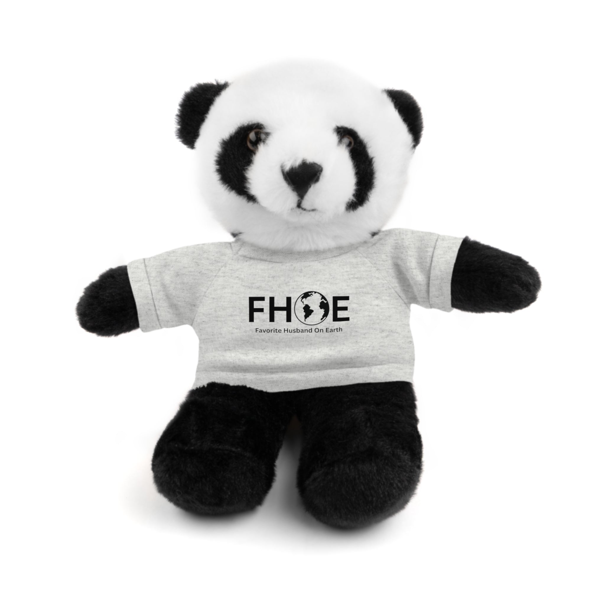 Stuffed Animal Gift – Favorite Husband on Earth (FHOE)– Customizable T-Shirt & Animal