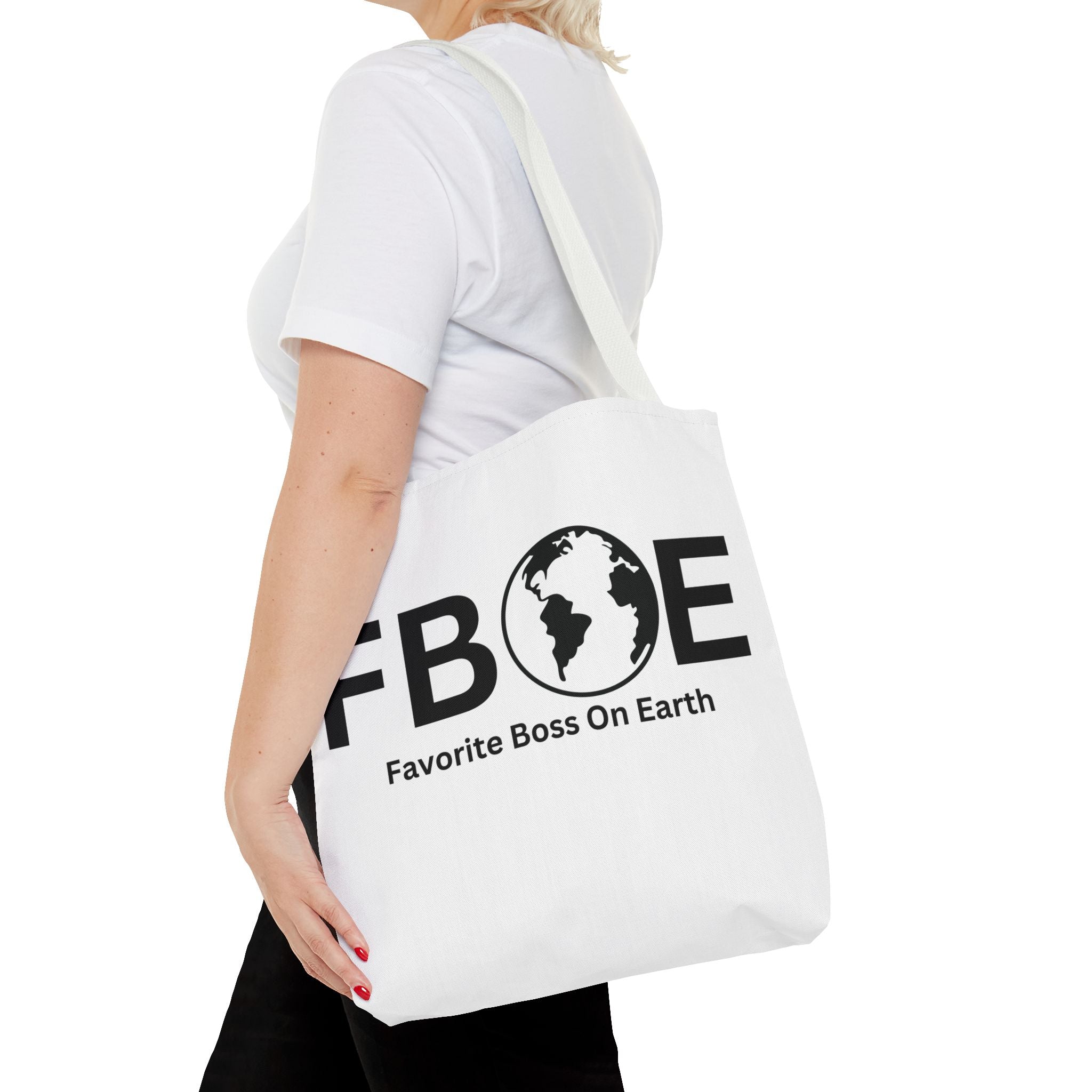 Favorite Boss On Earth (FBOE) Tote Bag - Custom Printed Stylish and Functional Tote