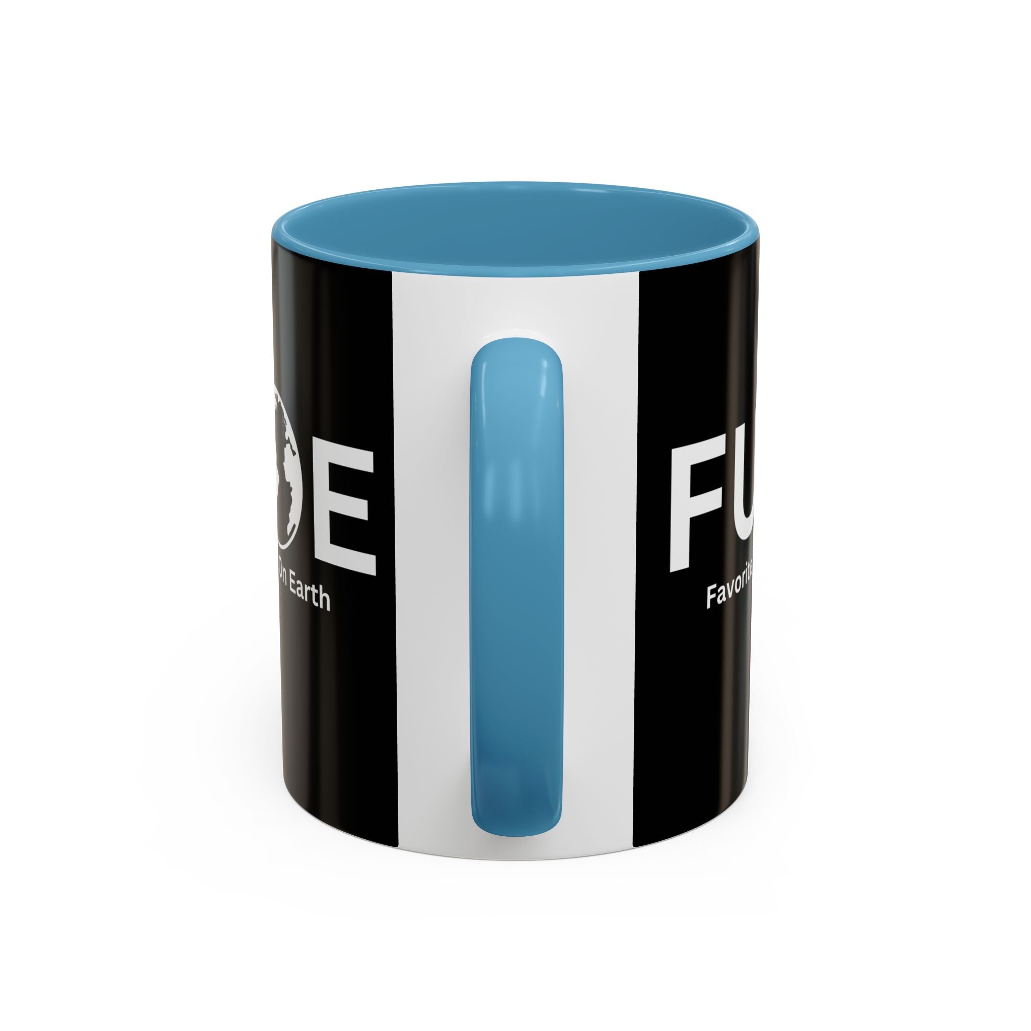 Favorite Uncle On Earth (FUOE) Accent Coffee Mug (11oz, 15oz)