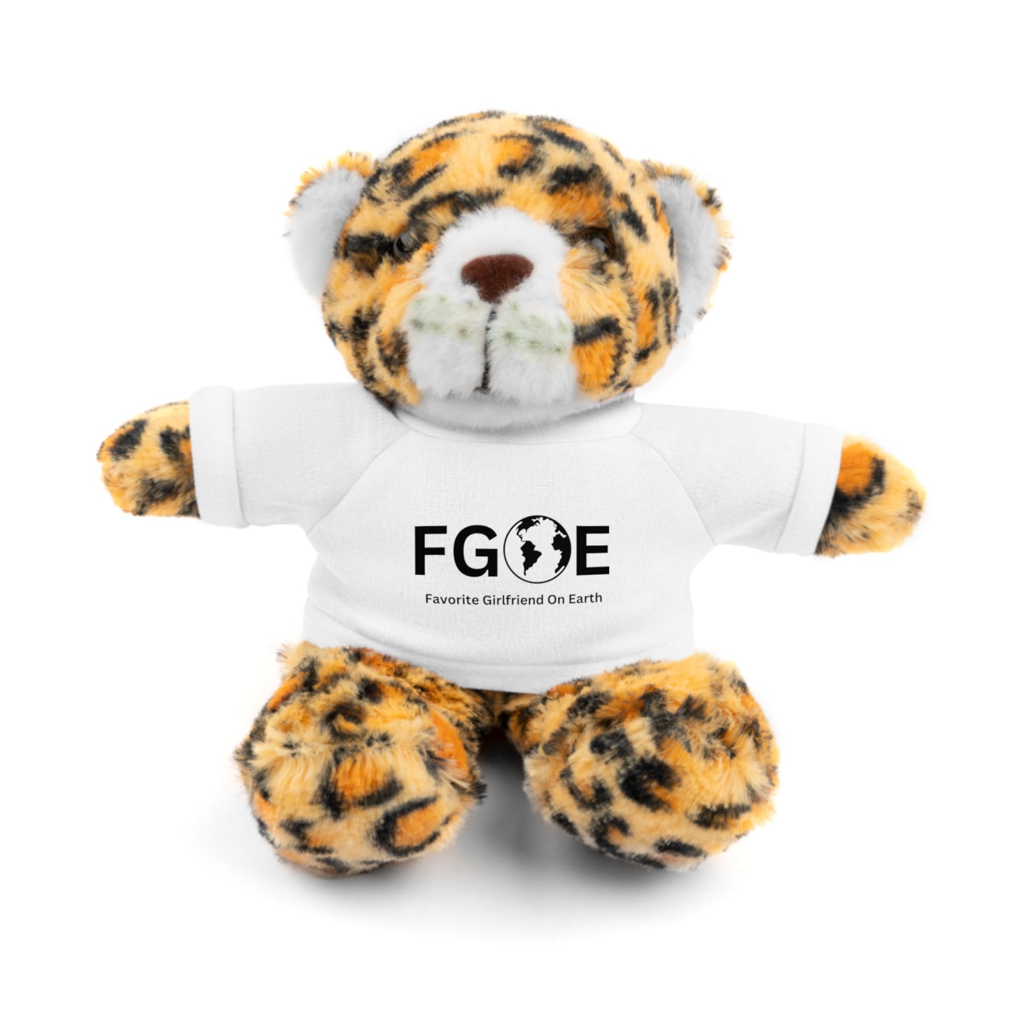 Stuffed Animal Gift – Favorite Girlfriend on Earth (FGOE)– Customizable T-Shirt & Animal