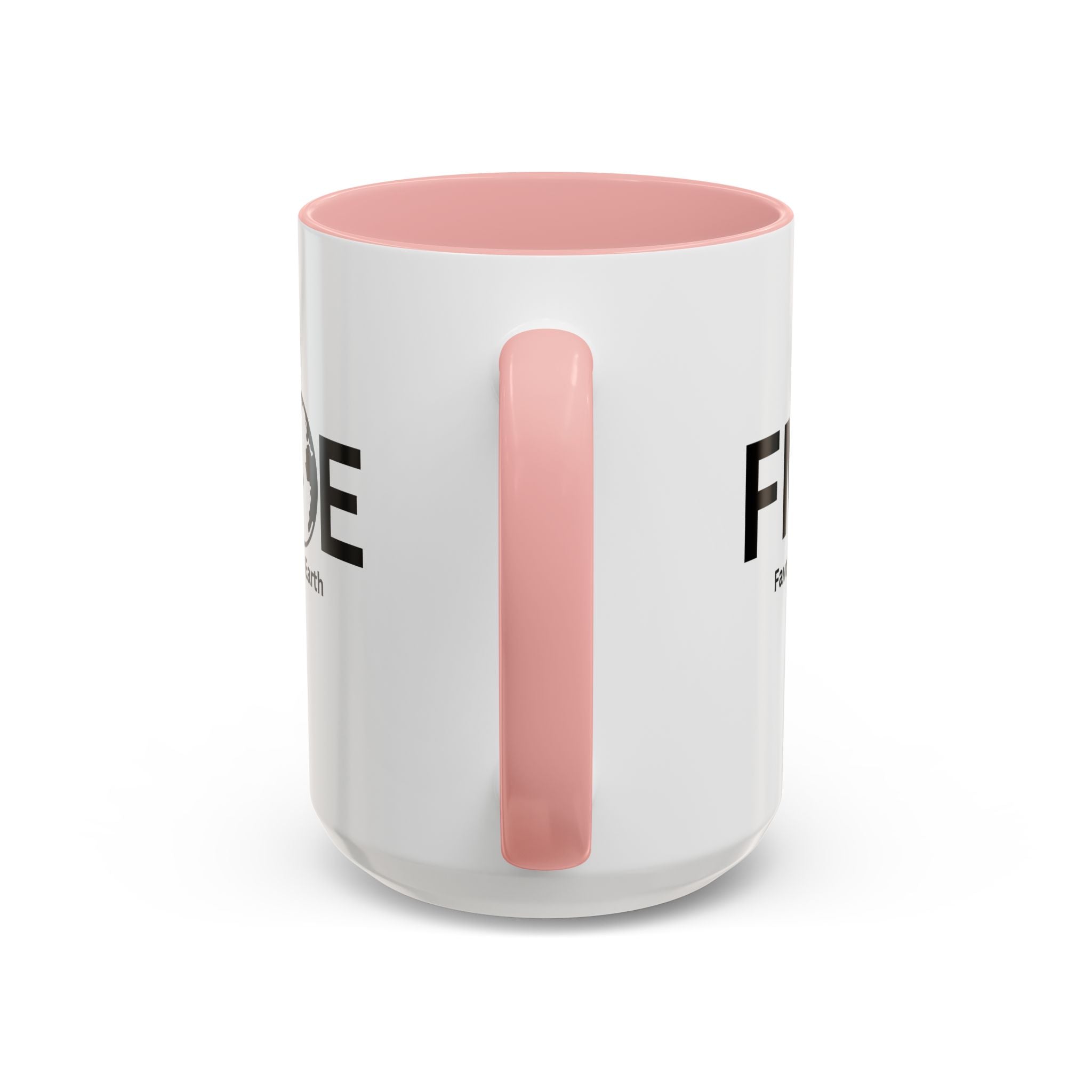 Favorite Mom On Earth (FMOE) Accent Coffee Mug (11oz, 15oz)