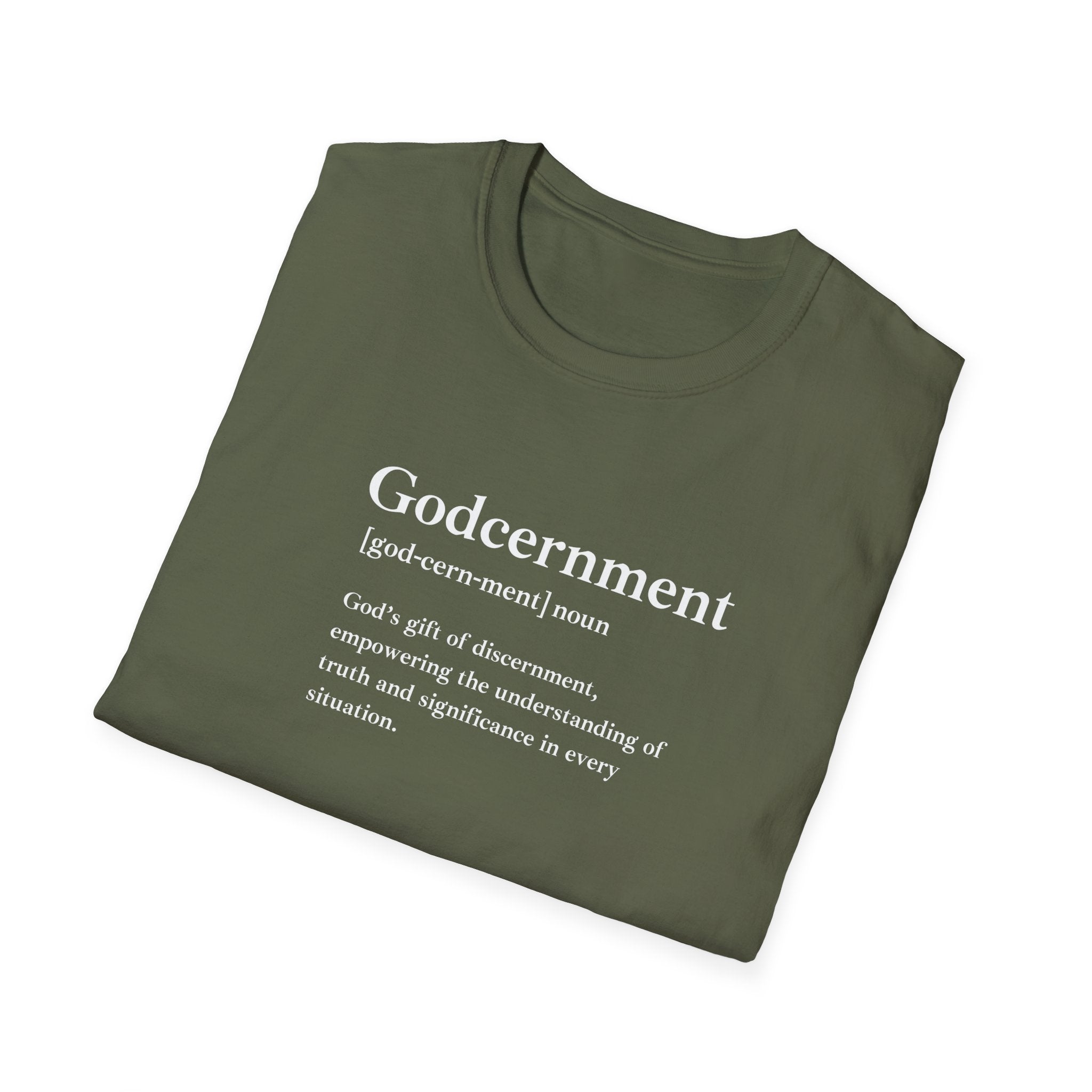 Godcernment Unisex Soft-Style T-Shirt