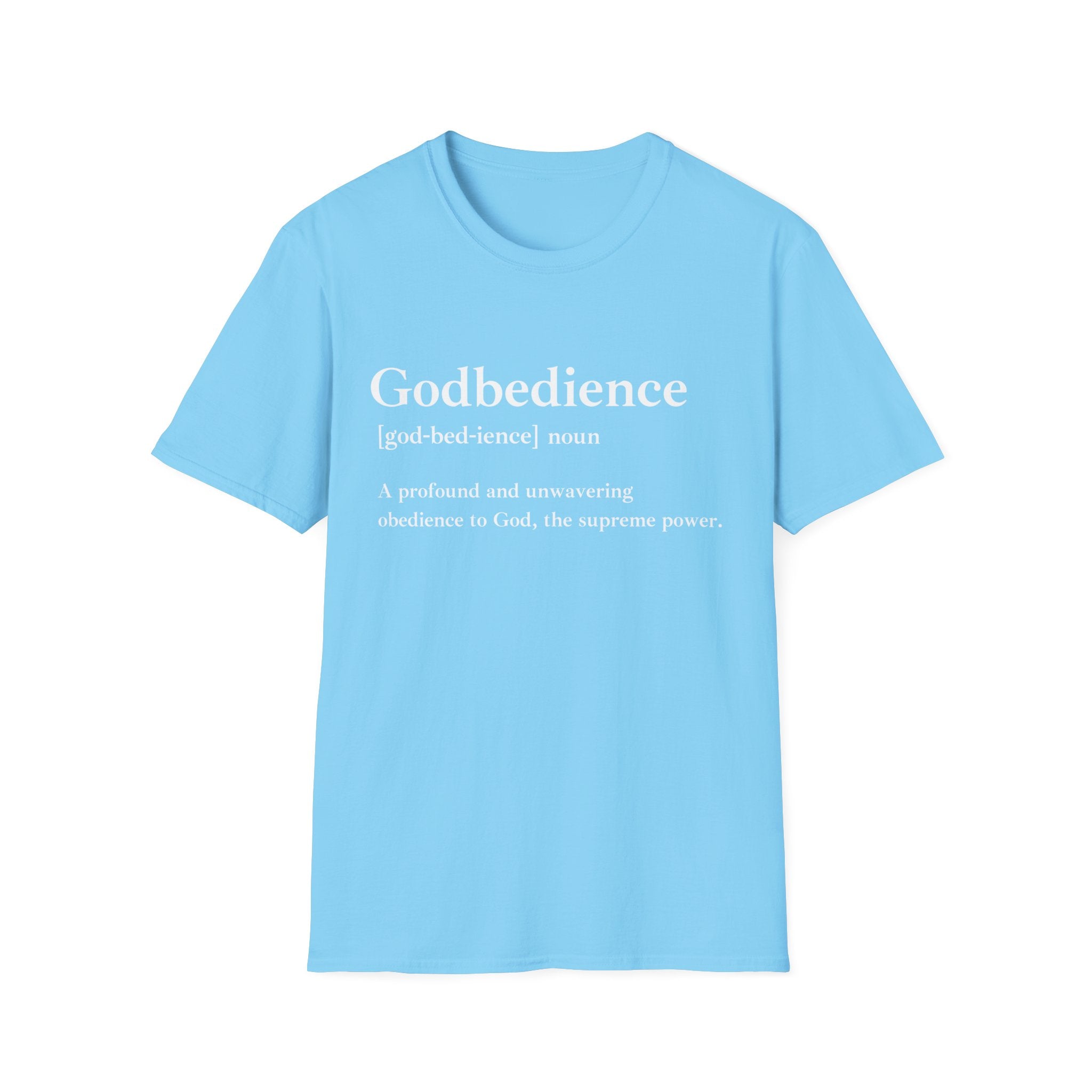 Godbedience Unisex Softstyle T-Shirt