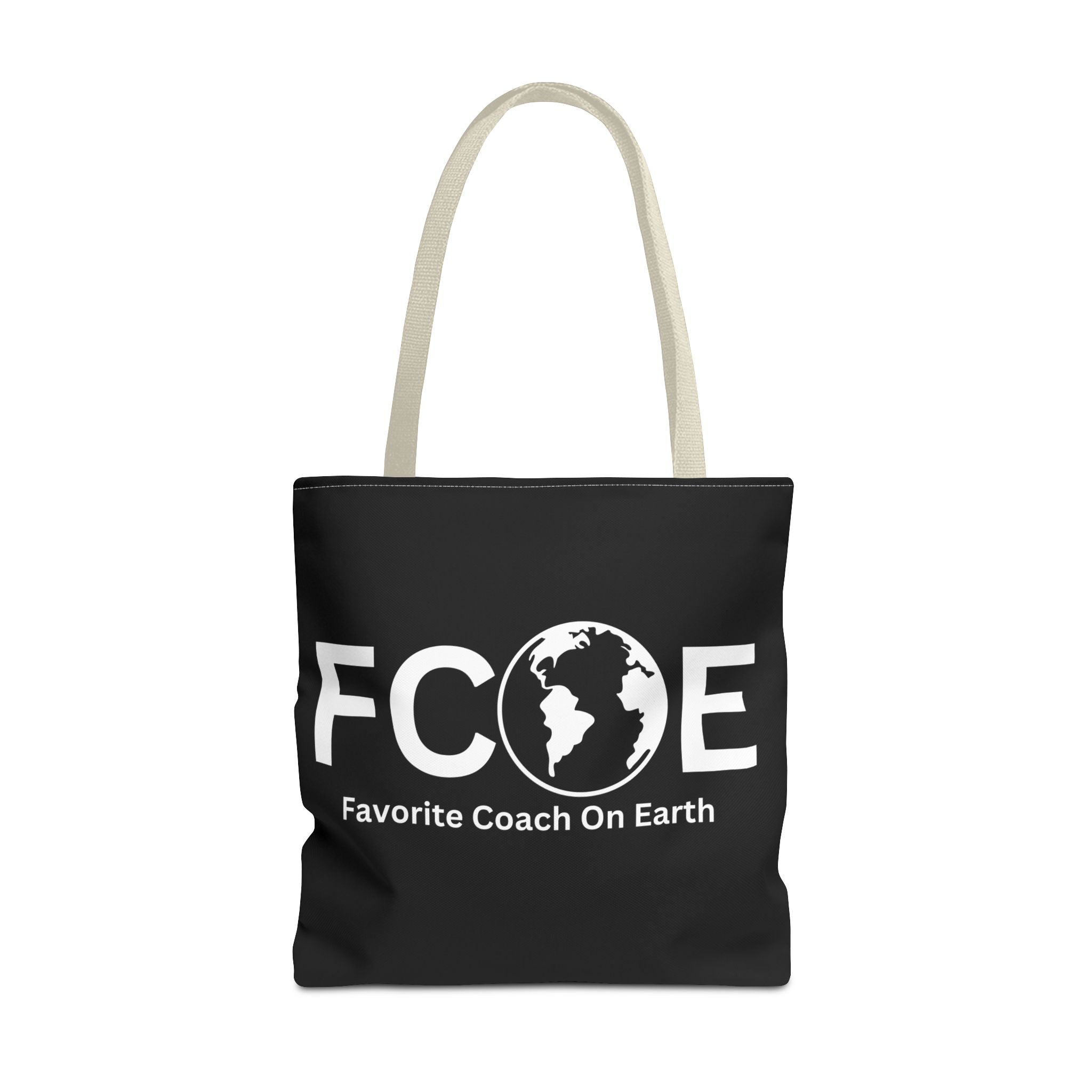 Favorite Coach On Earth (FCOE) Tote Bag - Custom Printed Stylish and Functional Tote