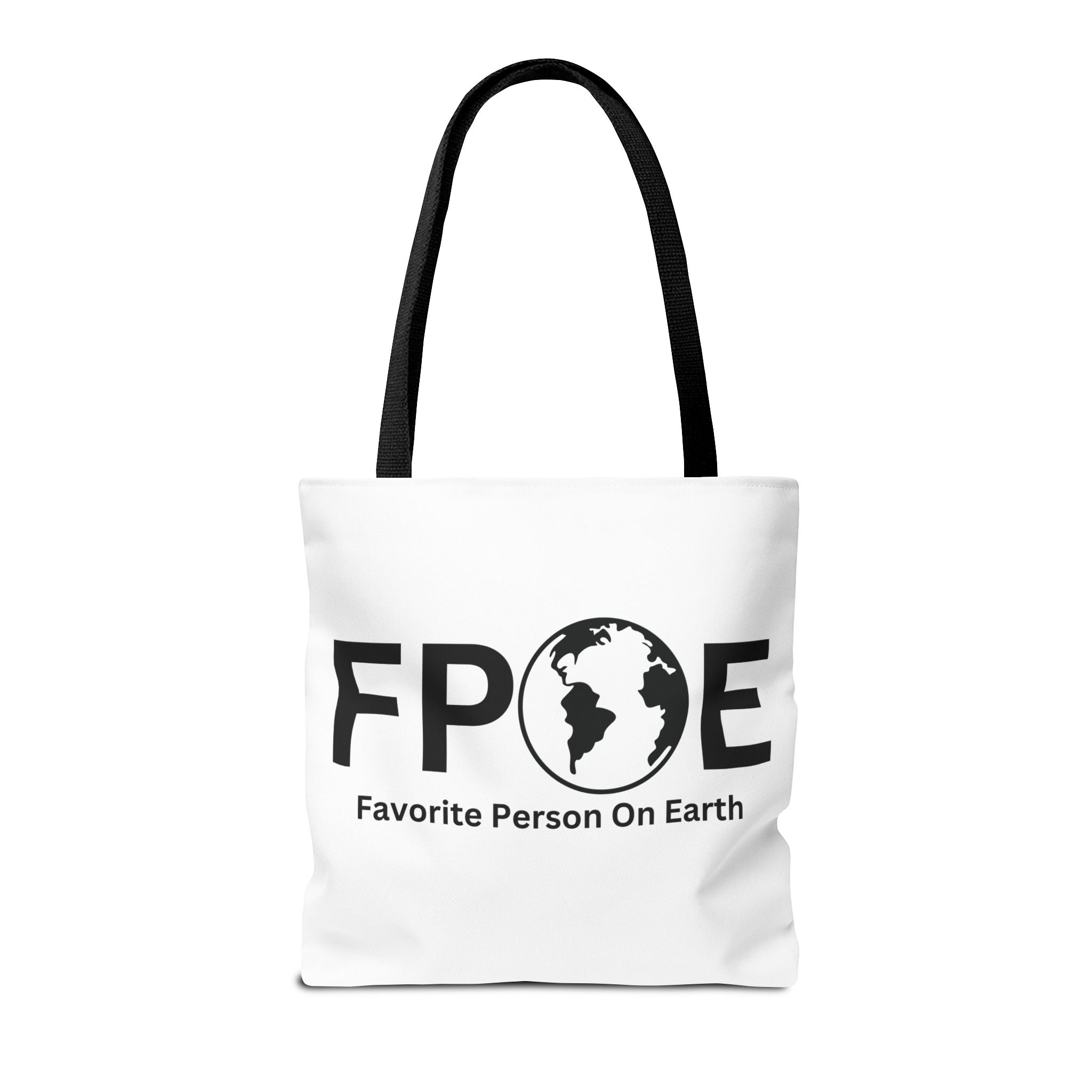 Favorite Person On Earth (FPOE) Tote Bag - Custom Printed Stylish and Functional Tote