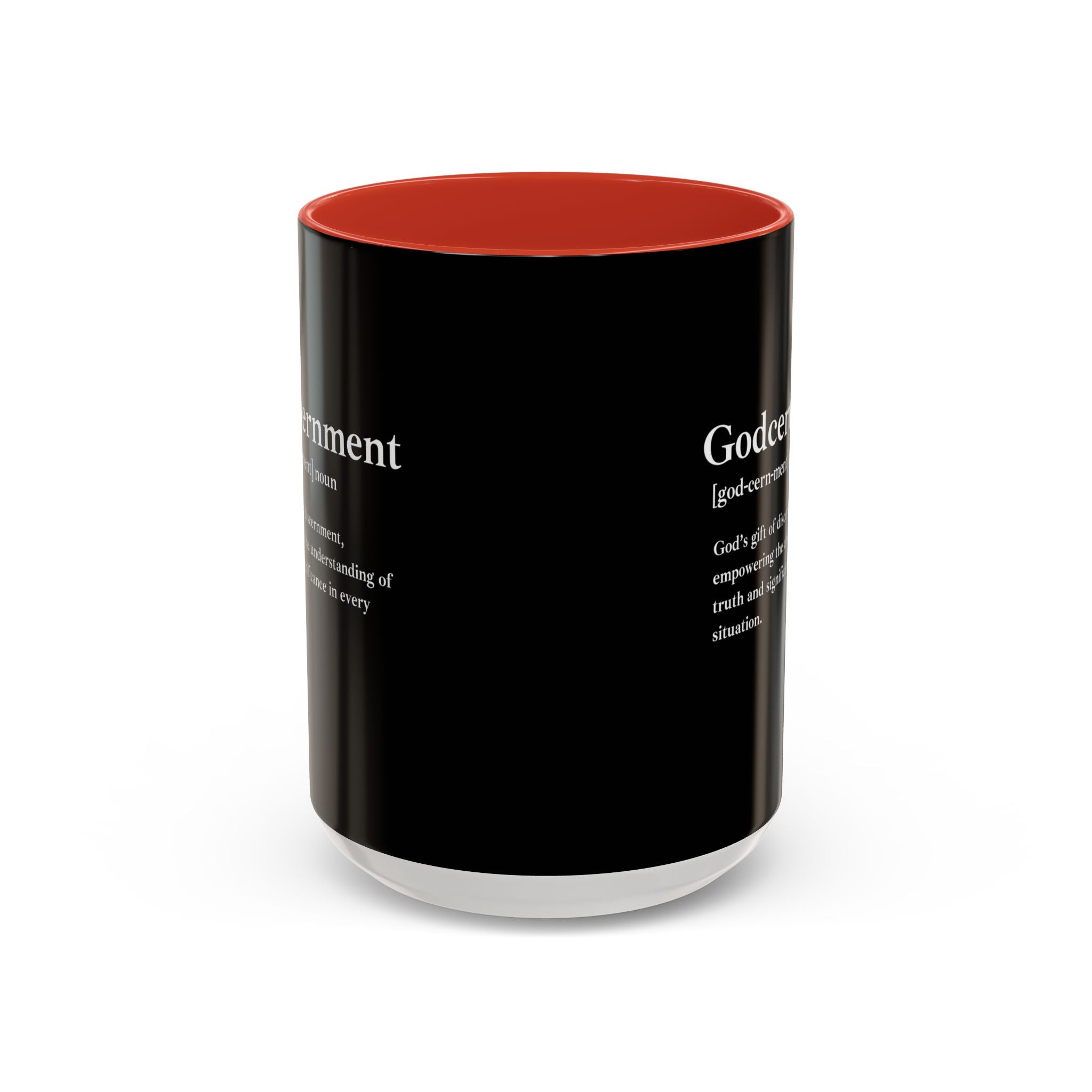 Godcernment Accent Coffee Mug (11oz, 15oz)