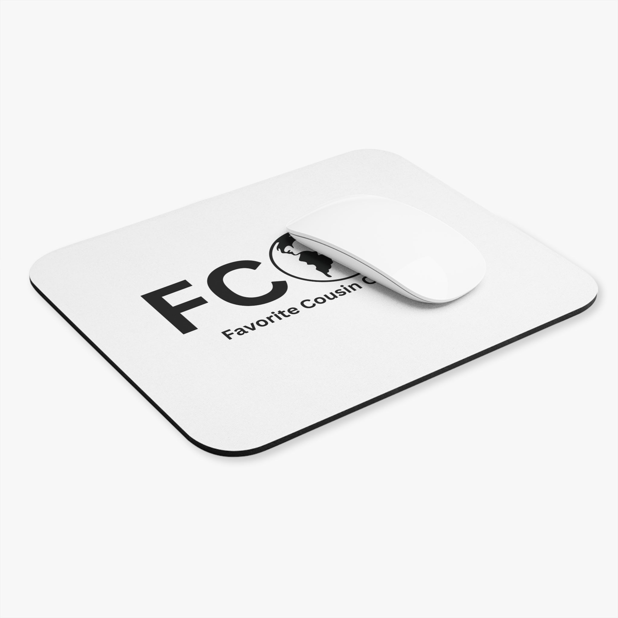 Favorite Cousin On Earth (FCOE) Mouse Pad - Custom Personalized Gaming and Office Mouse Pad