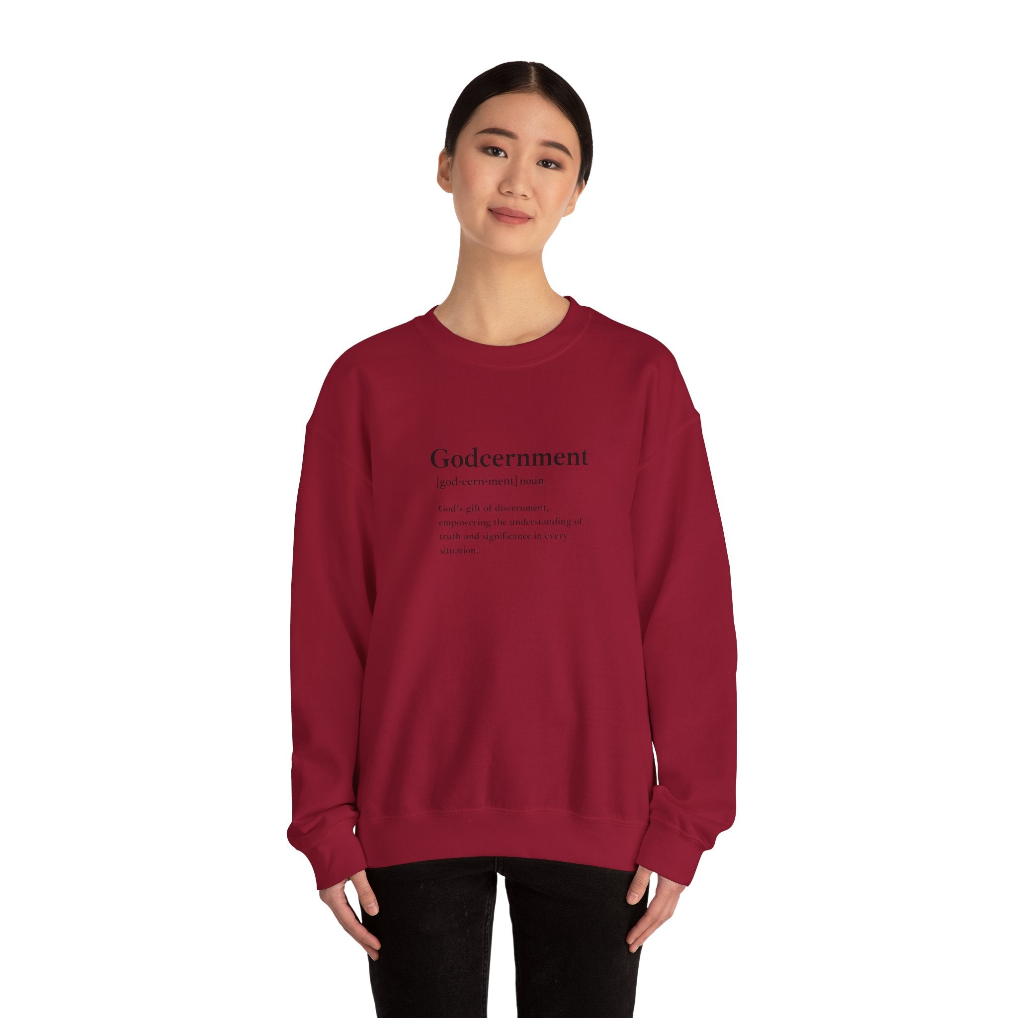 Godcernment Unisex Heavy Blend™ Crewneck Sweatshirt