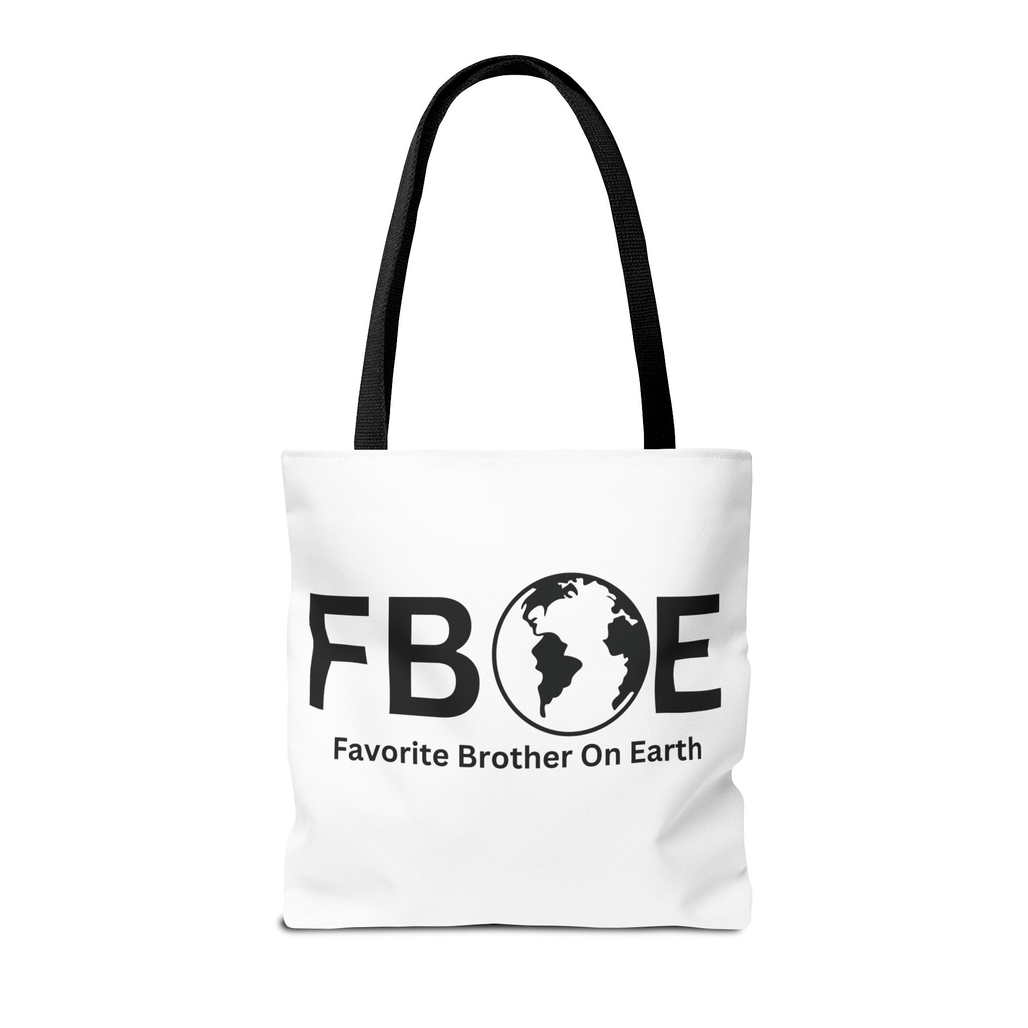 Favorite Brother On Earth (FBOE) Tote Bag - Custom Printed Stylish and Functional Tote