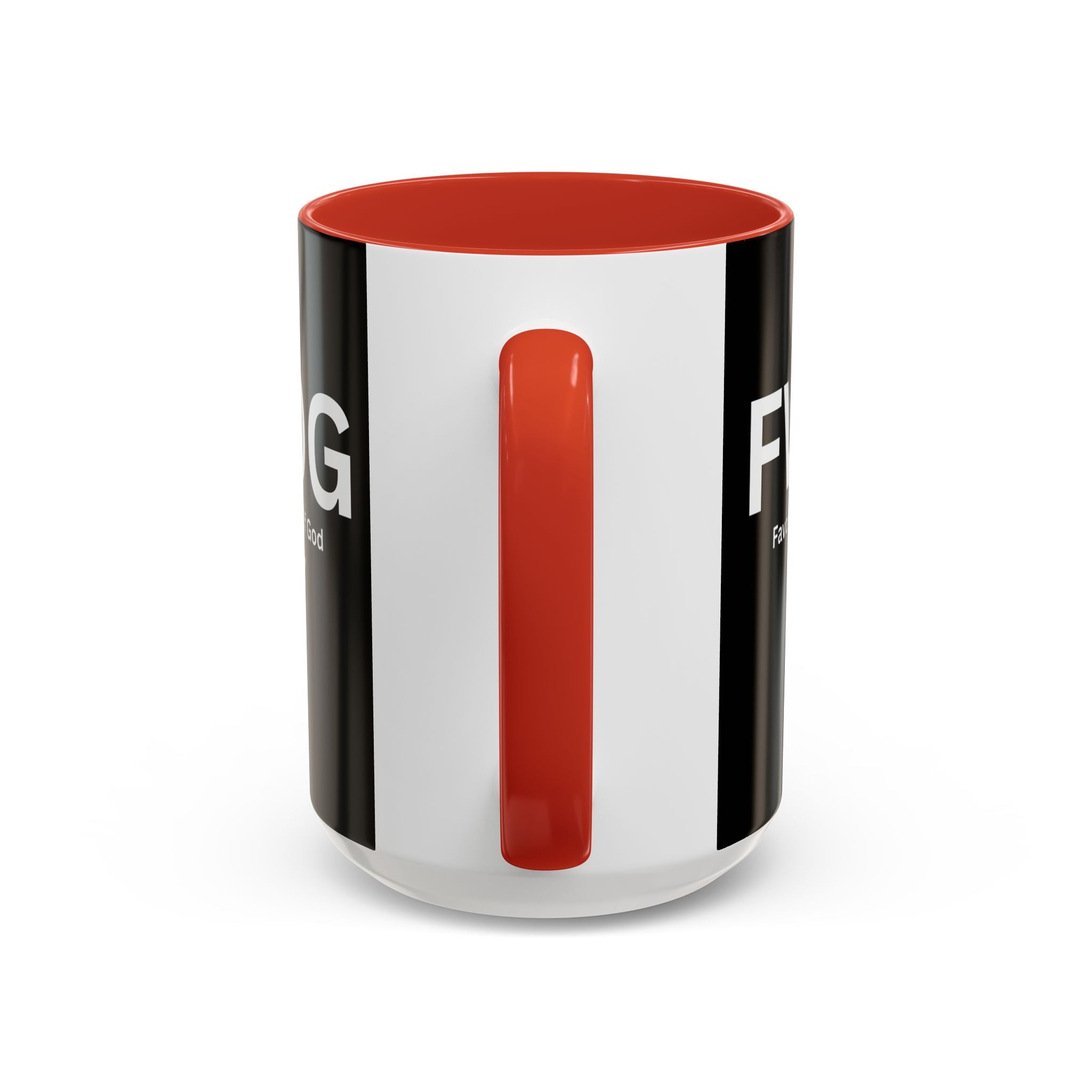 Favorite Woman of God (FWOG) Accent Coffee Mug (11oz, 15oz)