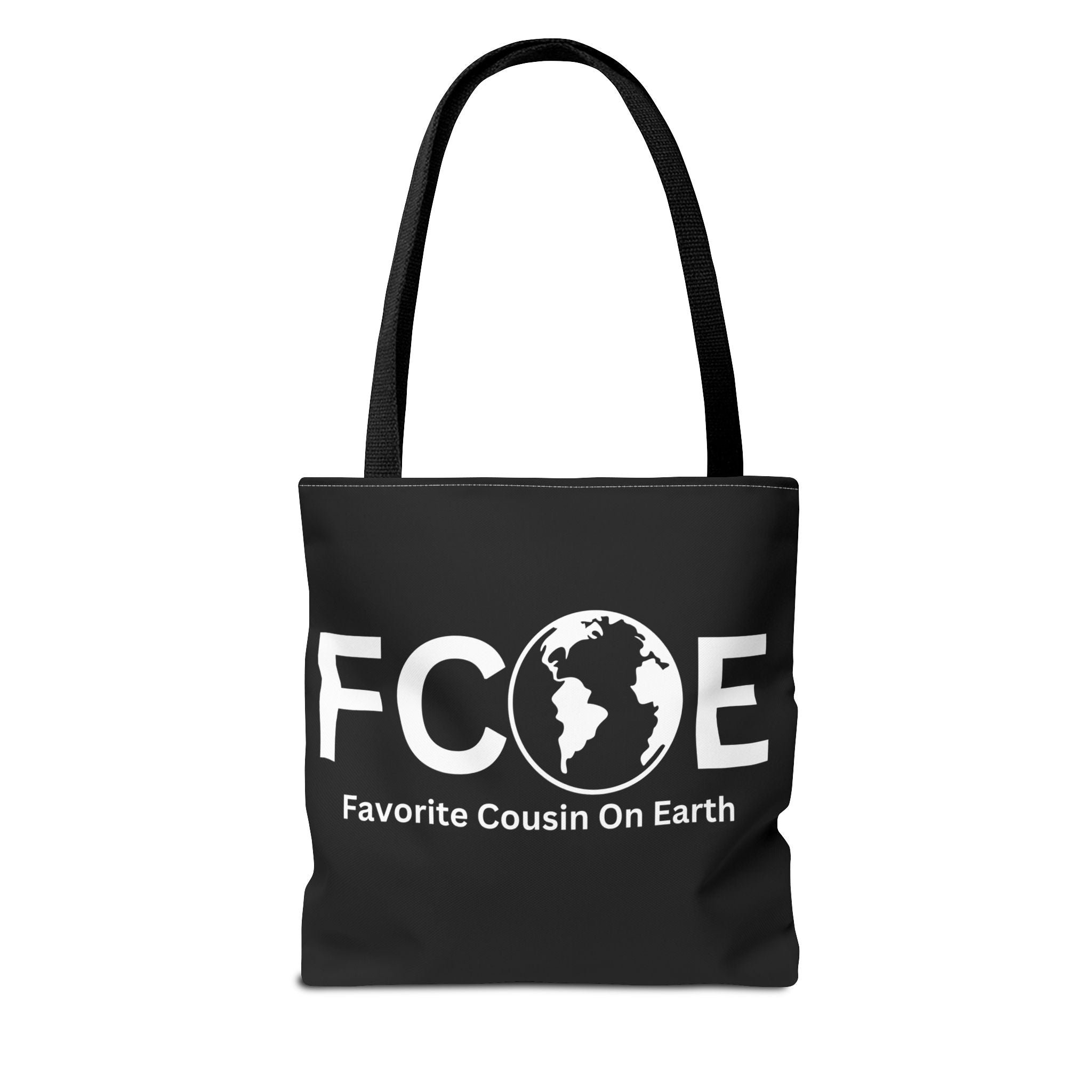Favorite Cousin On Earth (FCOE) Tote Bag - Custom Printed Stylish and Functional Tote