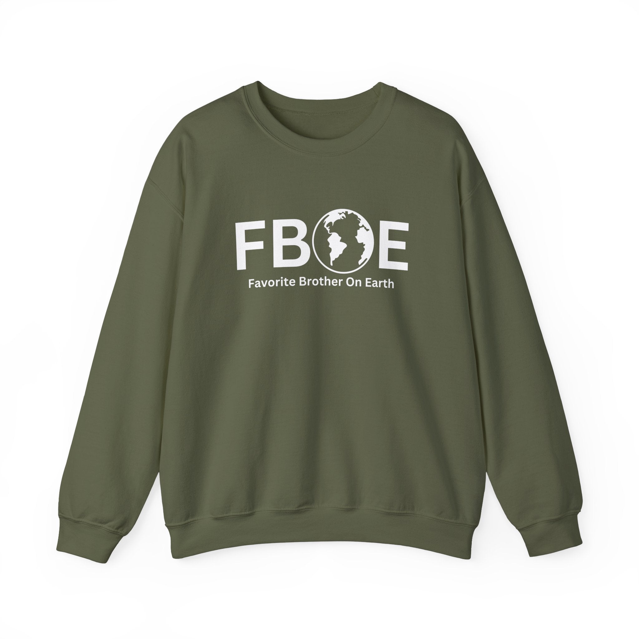 Favorite Brother On Earth (FBOE) - Unisex Heavy Blend Crewneck Sweatshirt