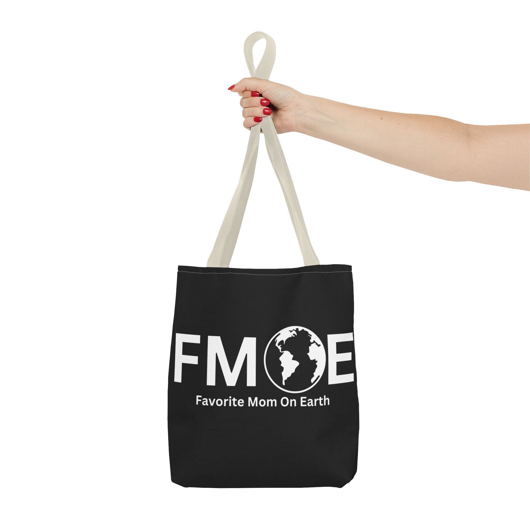 Favorite Mom On Earth (FMOE) Tote Bag- Custom Printed Stylish and Functional Tote
