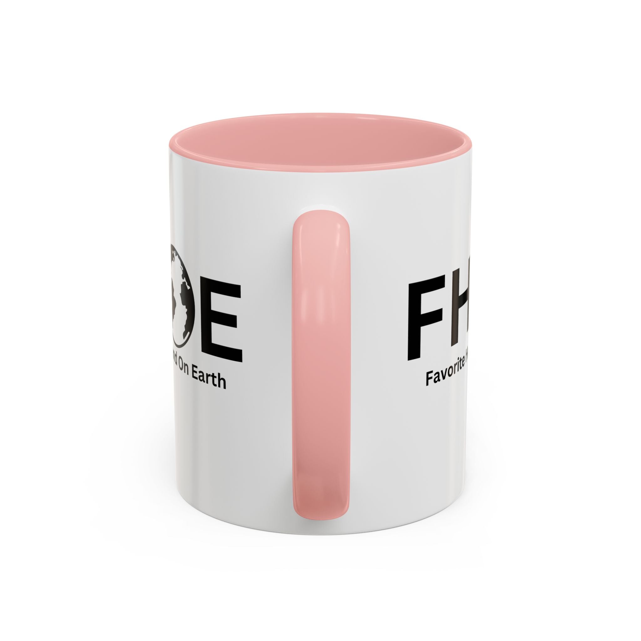 Favorite Husband On Earth (FHOE) Accent Coffee Mug (11oz, 15oz)
