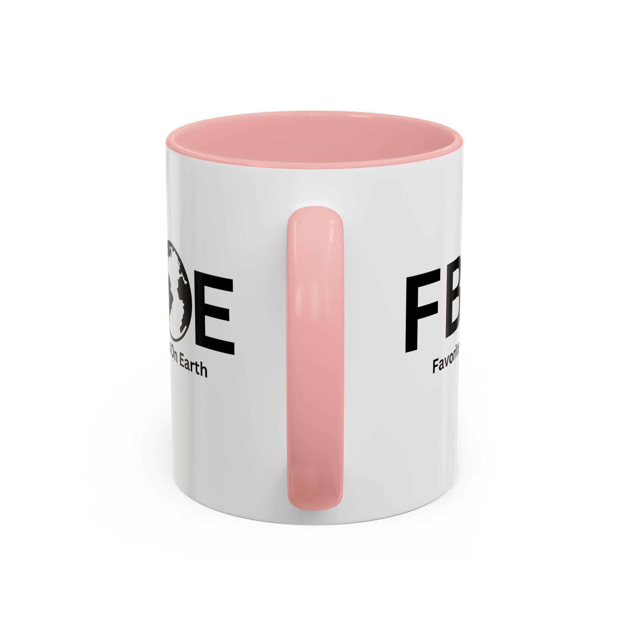 Favorite Boss On Earth (FBOE) Accent Coffee Mug (11oz, 15oz)